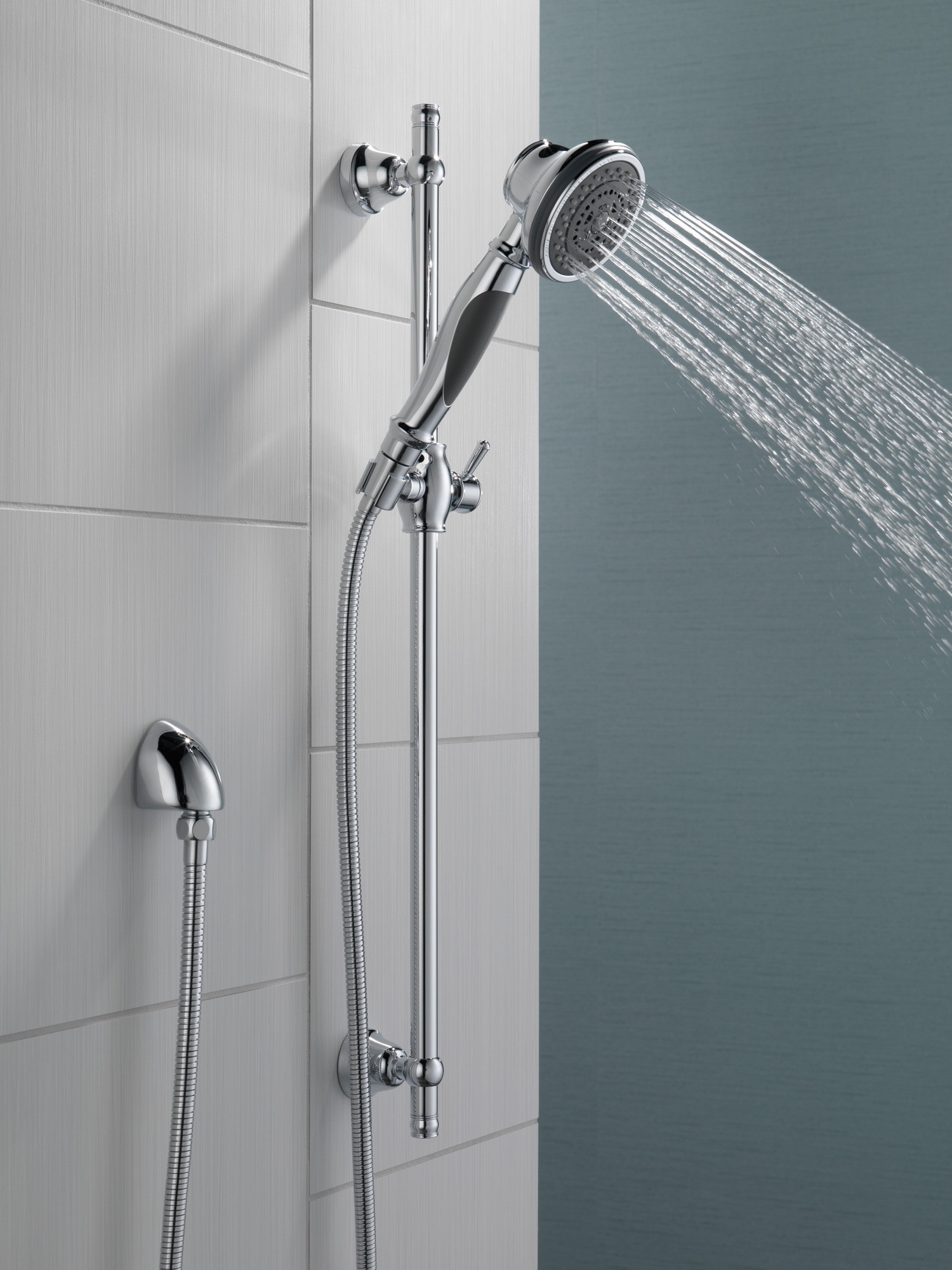 Champagne Bronze Adjustable Multi-Head Handheld Shower System