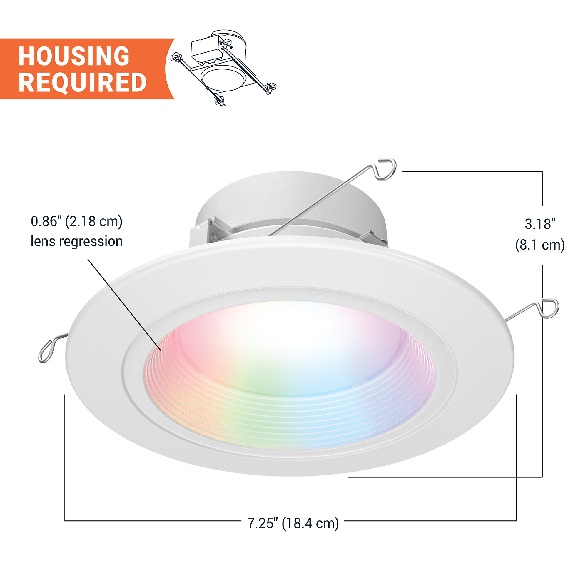 HALO RL56069WZRGBWWHR Led-Retrofit-Downlight - View #10