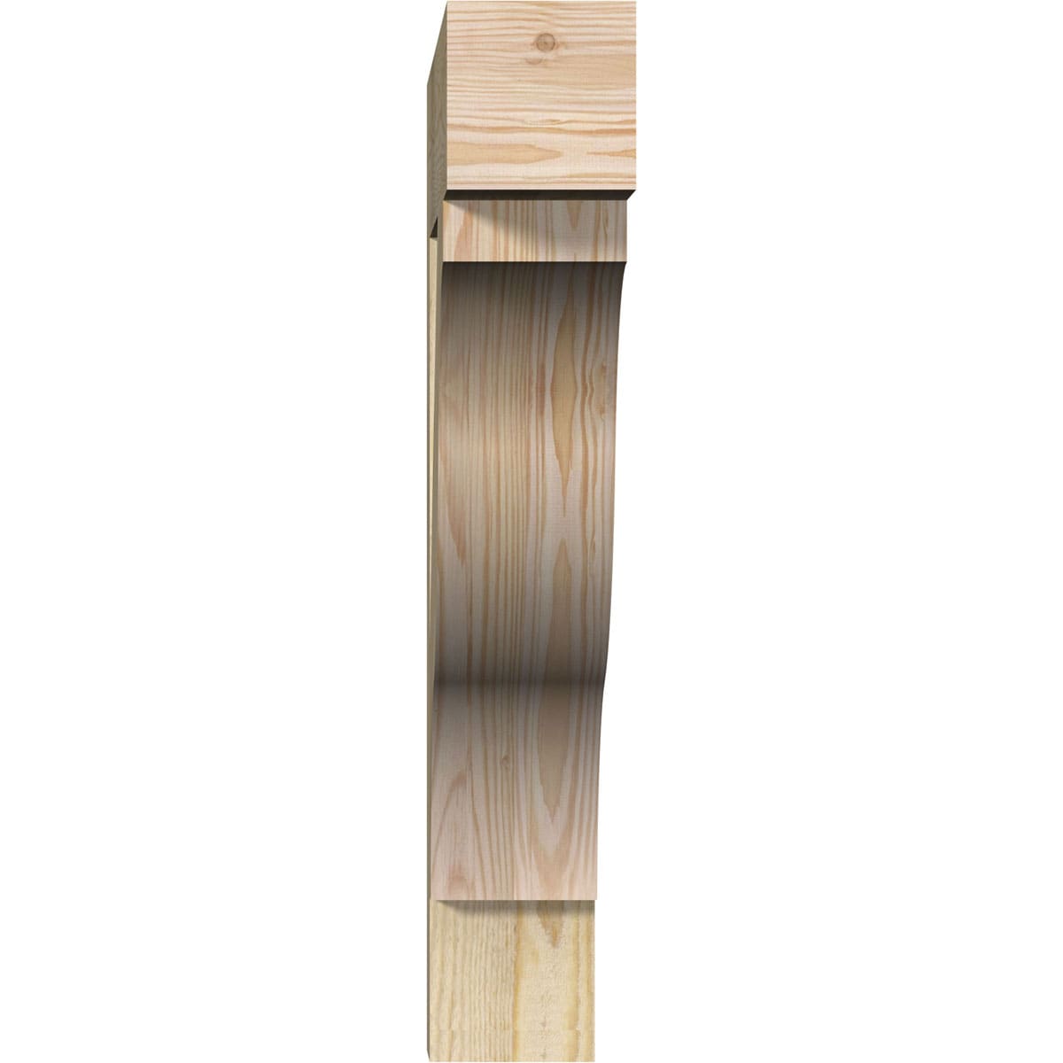 Ekena Millwork BKT04X24X24FST05RDF Exterior-Brackets-Braces - View #2