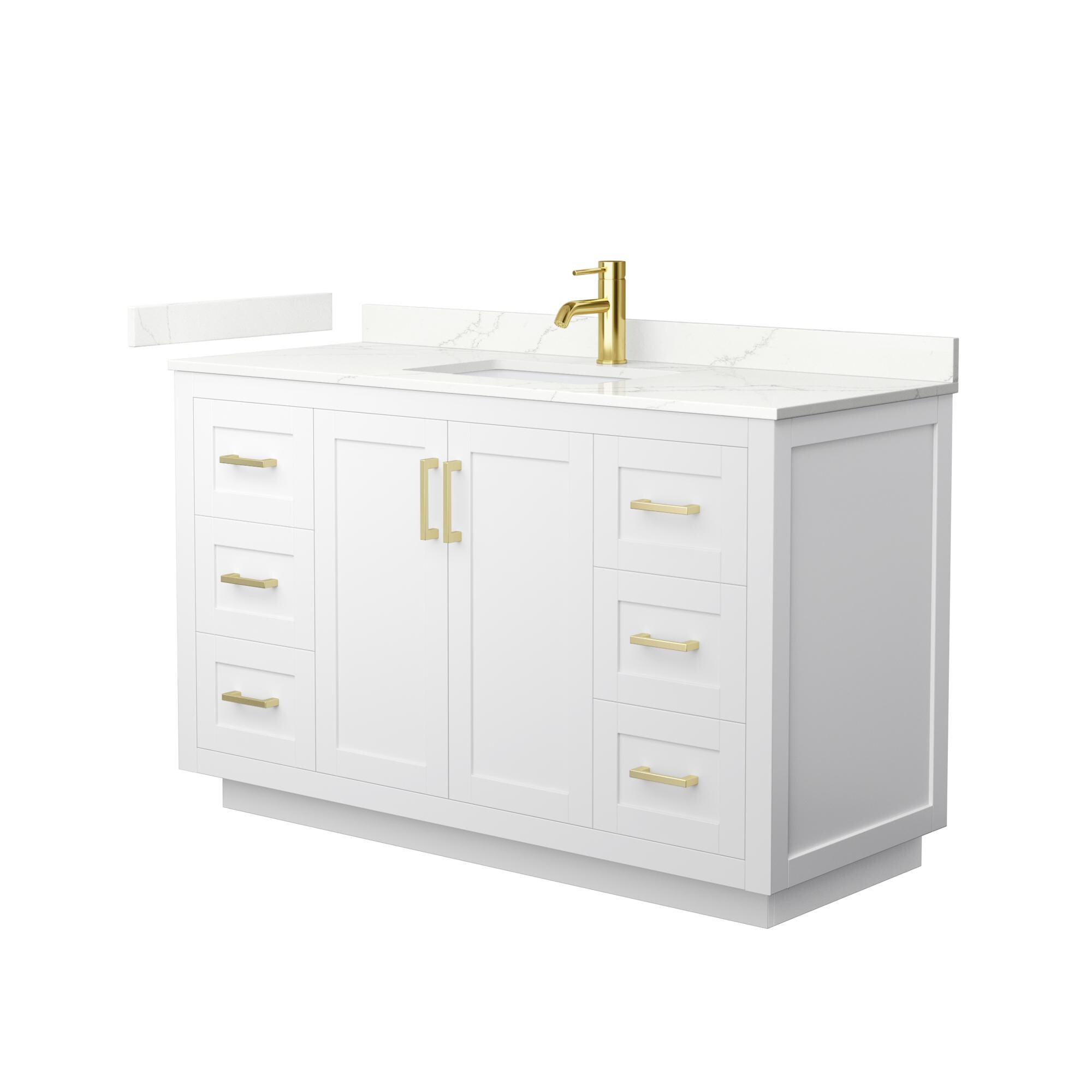 Wyndham Collection WCF292954SWGGTUNSMXX Bath-Vanity-Combo - View #2
