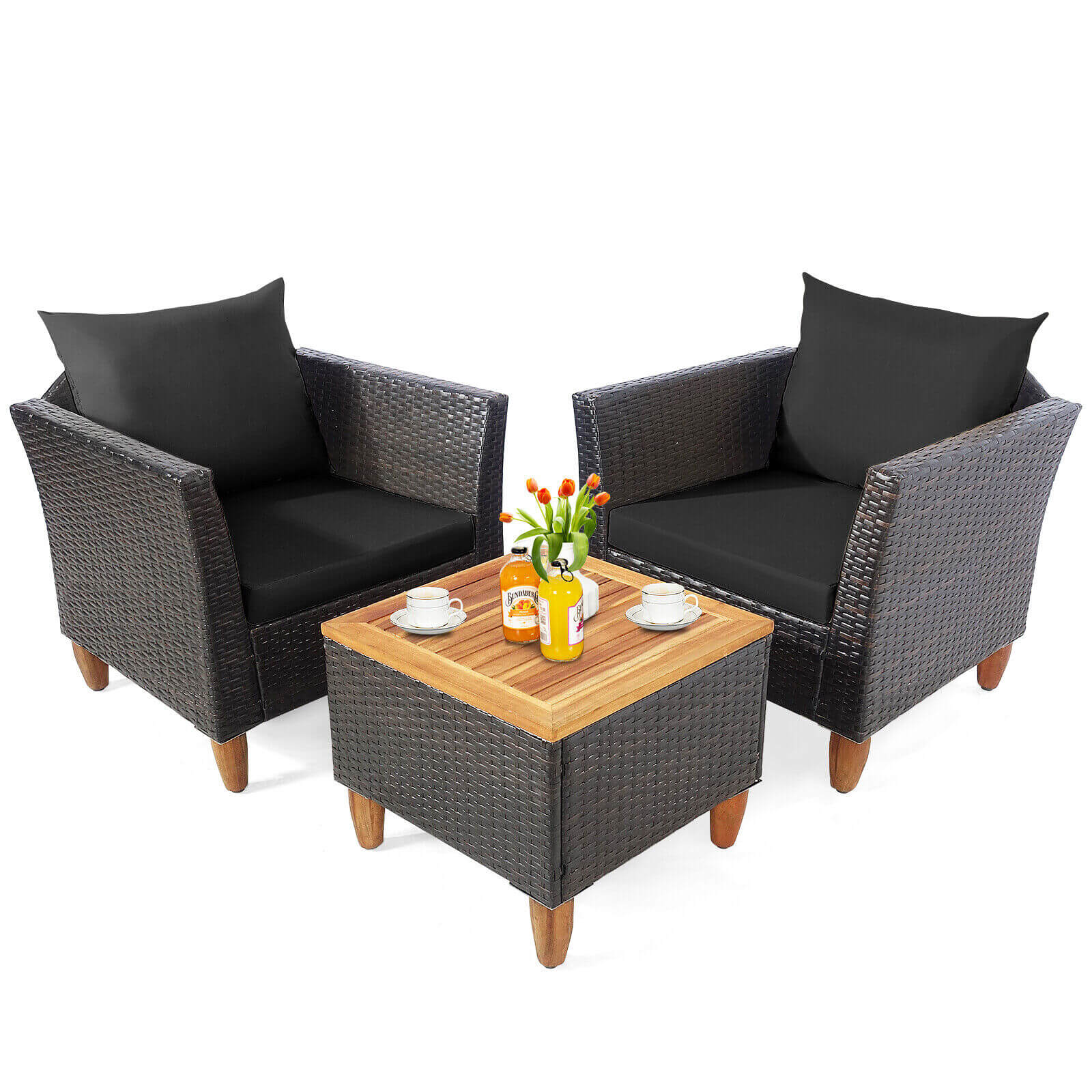 Forclover HBV-9383DK Patio-Conversation-Sets - View #8