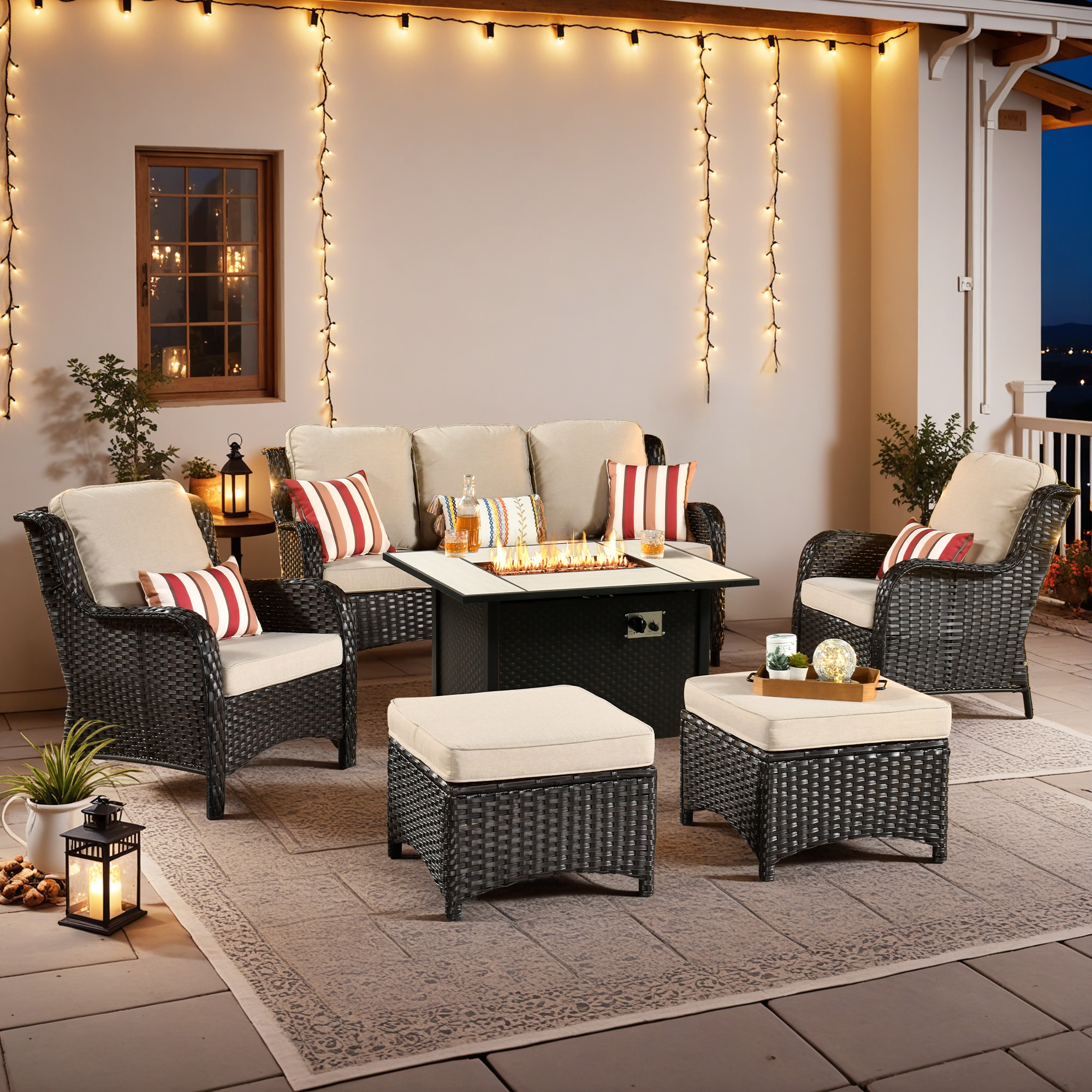XIZZI XIMW9083 Patio-Conversation-Sets - View #2