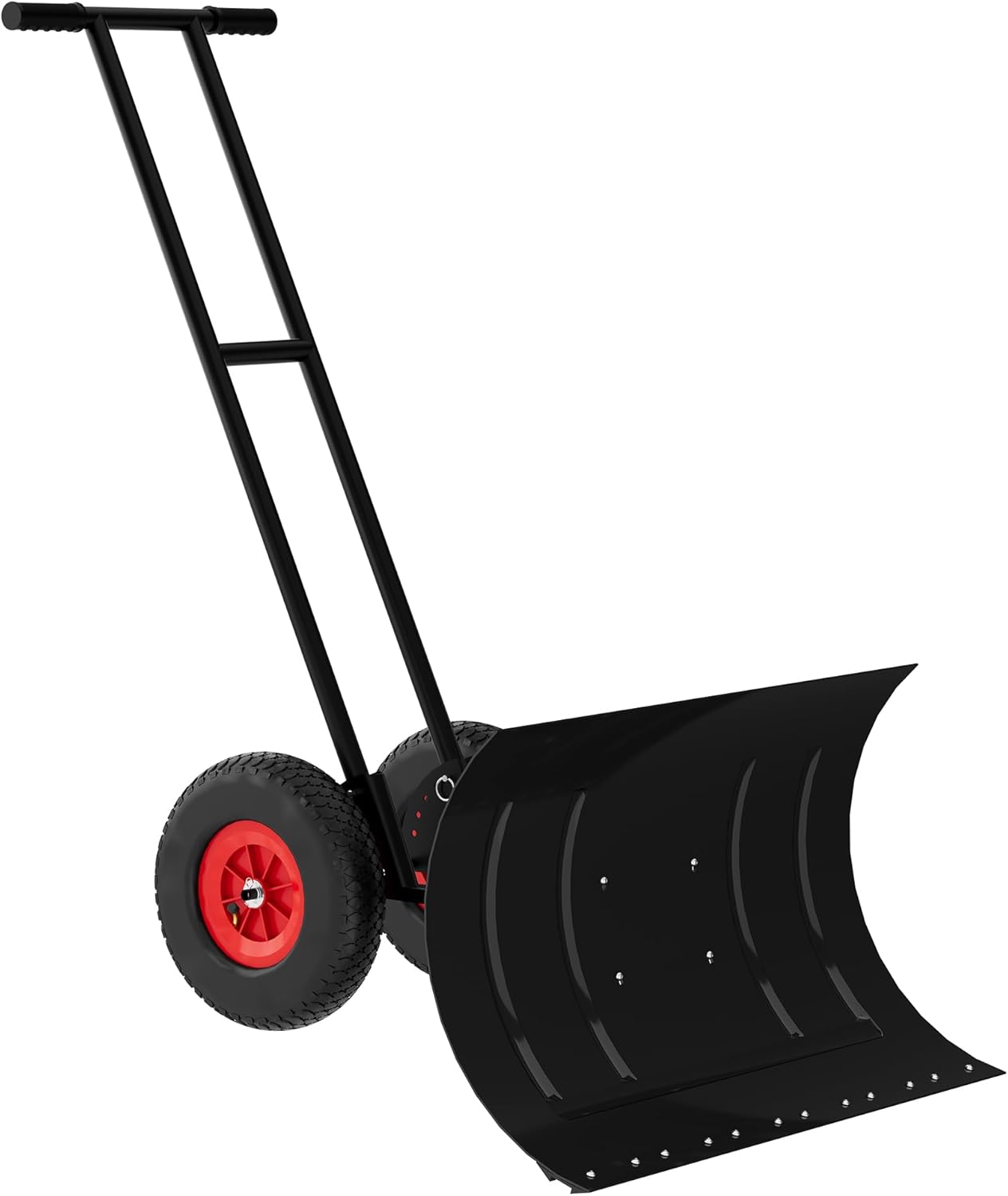 IdealHouse 39 X 165 Inches Heavyduty Ergonomic Snow Clearing Shovel Pusher With Adjustable Angle Handle For Driveways Or Pavement