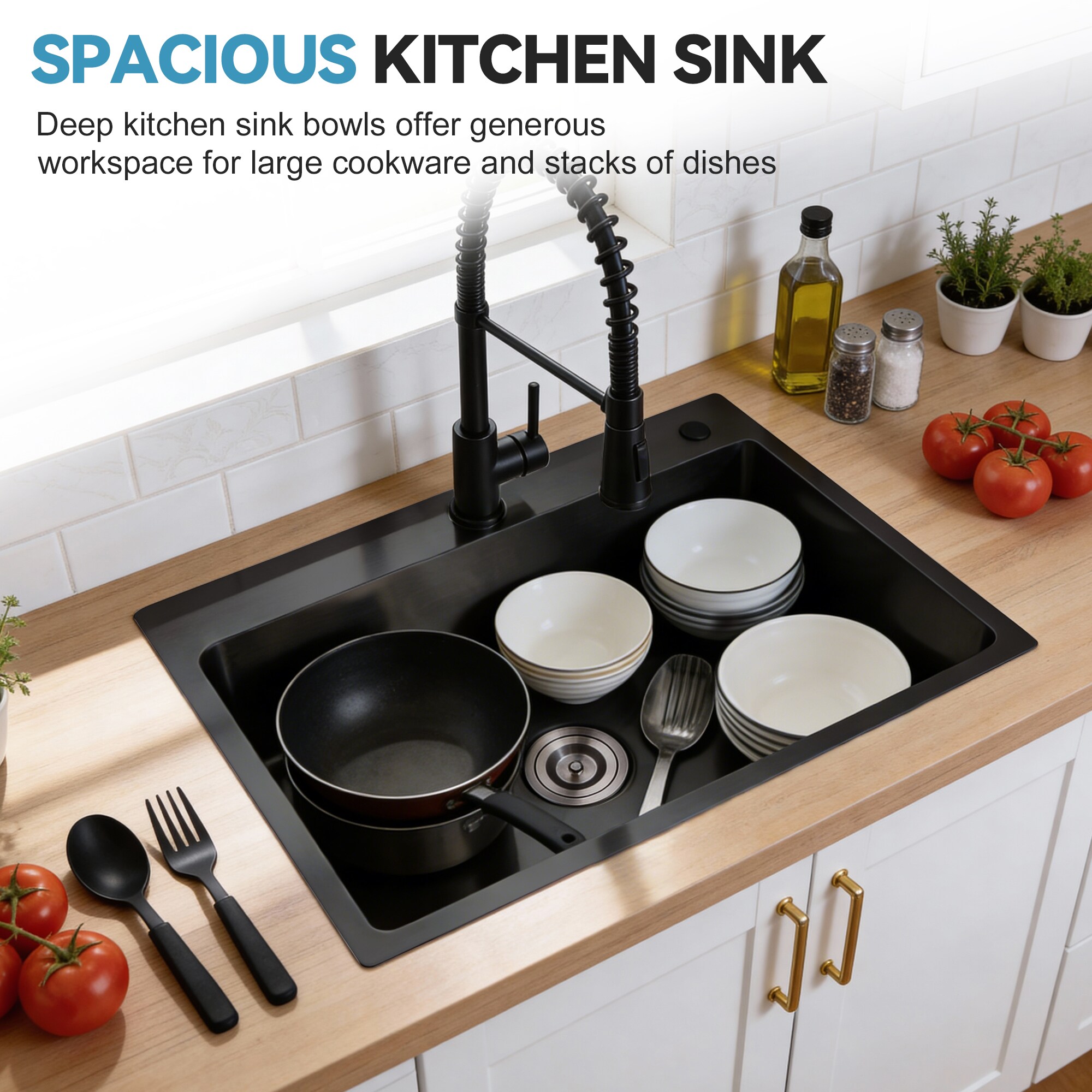Trivework AQKS01-BL-321908-DZ Kitchen-Sinks - View #5