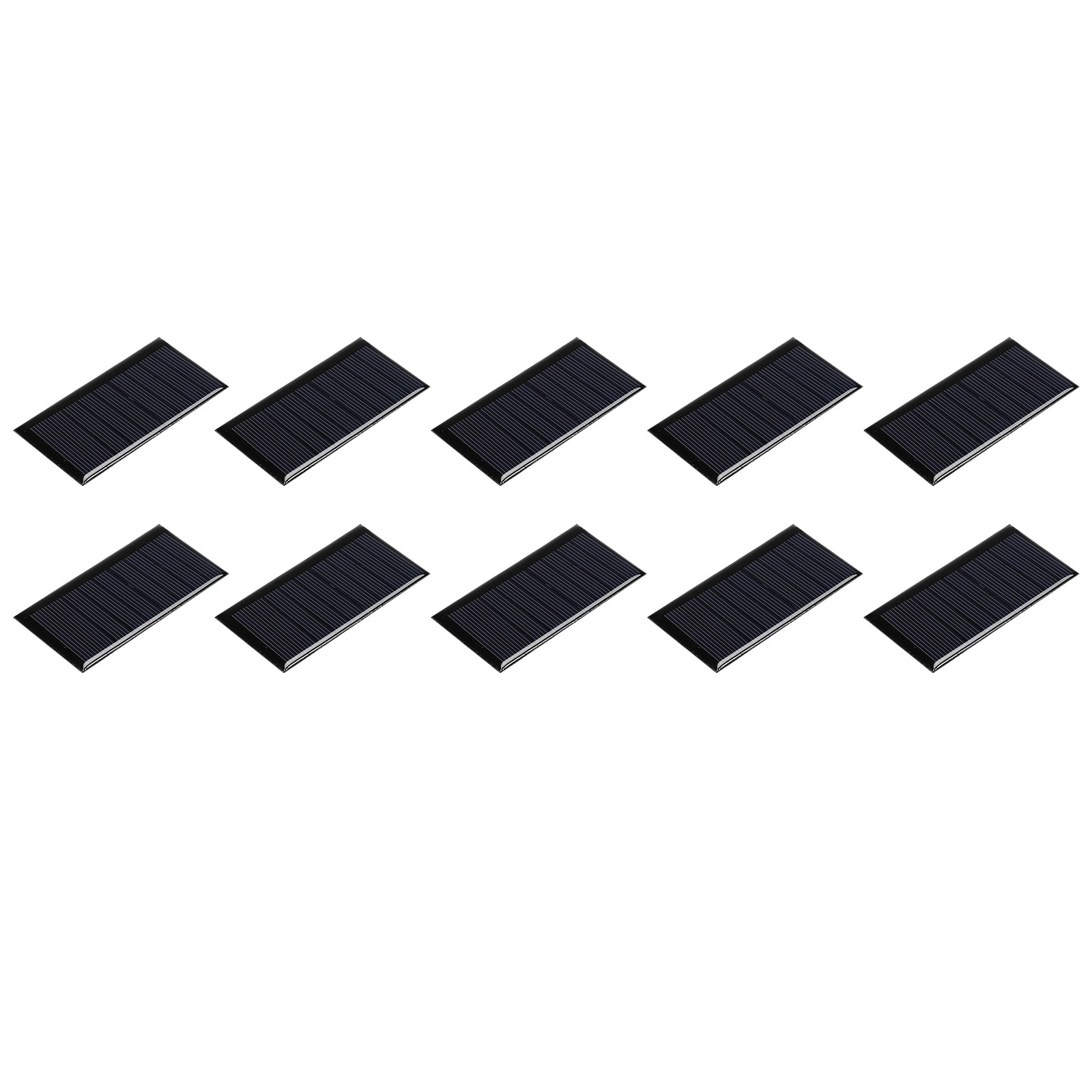Unique Bargains Mini Solar Panel Cell 4.5V 90mA 0.405W 77.5mm x 40.5mm for DIY Electric Power Project Pack of 10 #S25093000UX8385