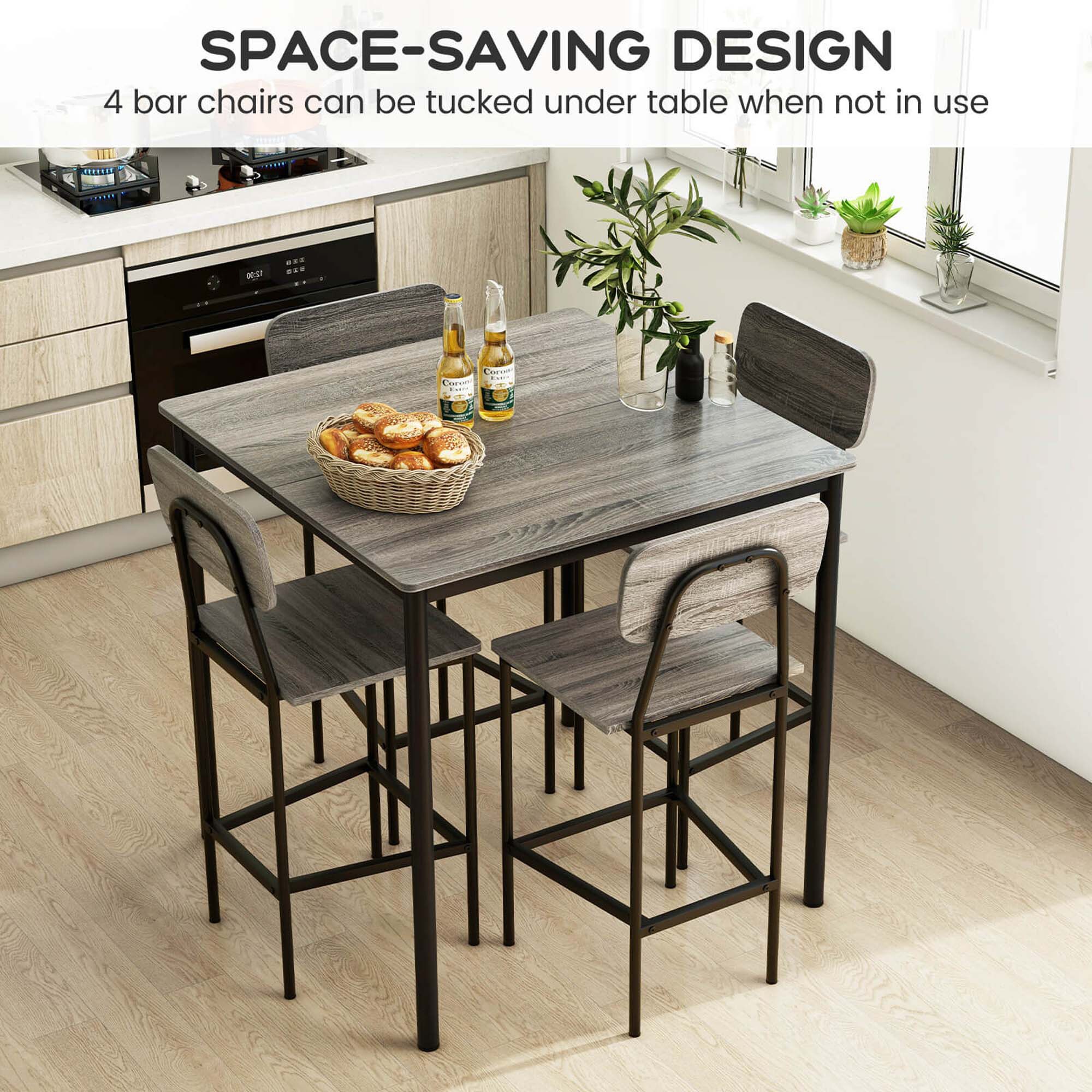 Goplus HCST00103 Dining-Sets - View #4