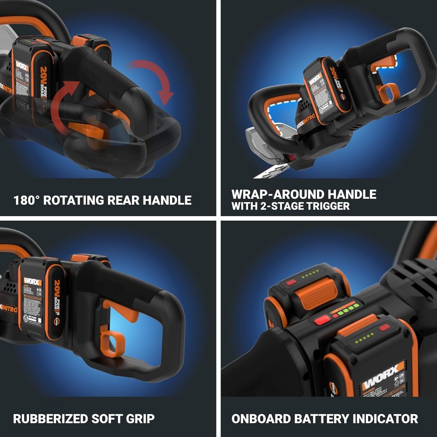 WORX WG286 Cordless-Hedge-Trimmers - View #7