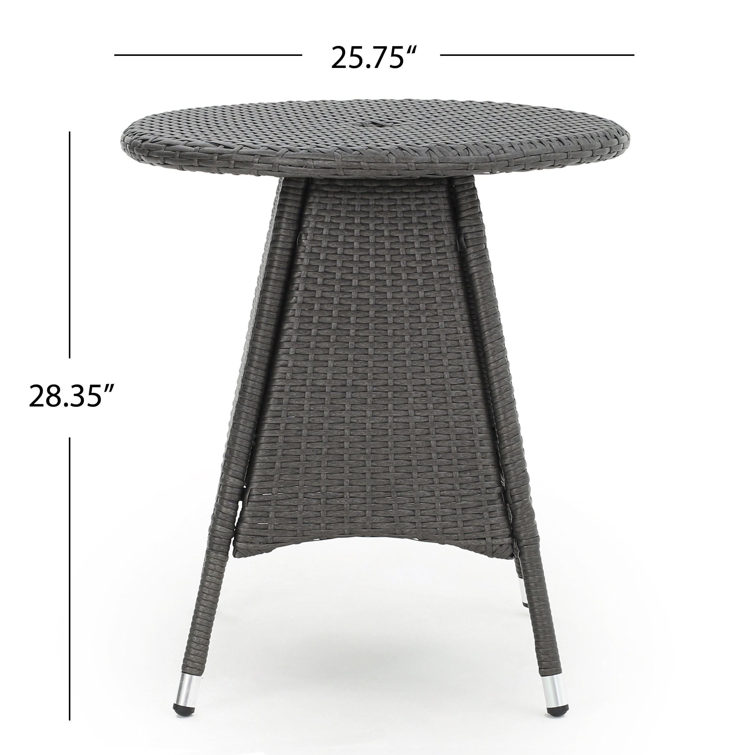 ModernLuxe L-56313.00GRY Patio-Tables - View #4