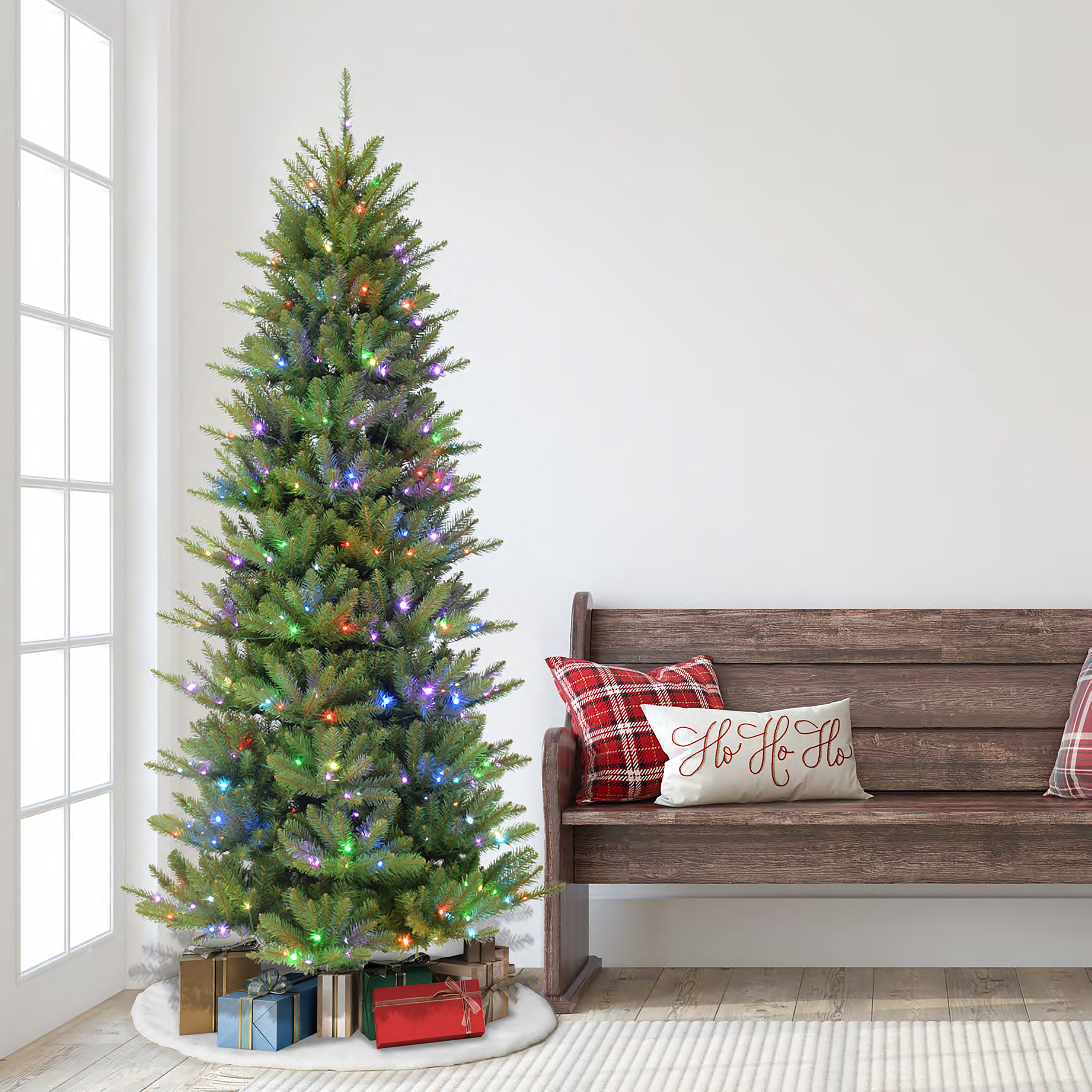 Puleo International FFSLA-75QRGBL3 Artificial-Christmas-Trees - View #4