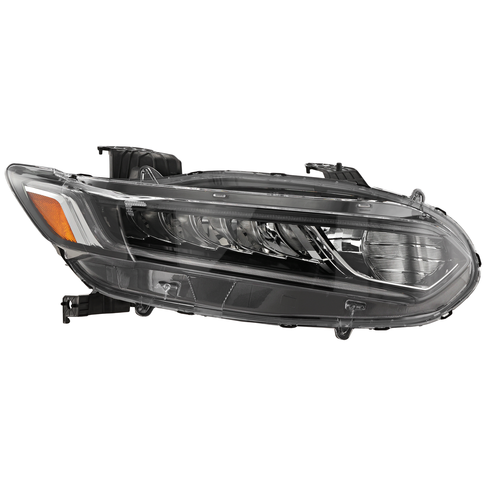 Garage-Pro GPRH10010057Q Passenger Side Headlight For Honda Accord 2018-2022 Halogen with Bulb(s) Capa Replaces# 33100tvaa01