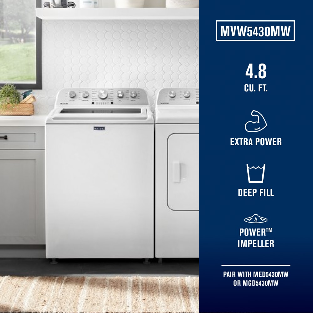 Maytag MVW5435PW Tl-Wash - View #4