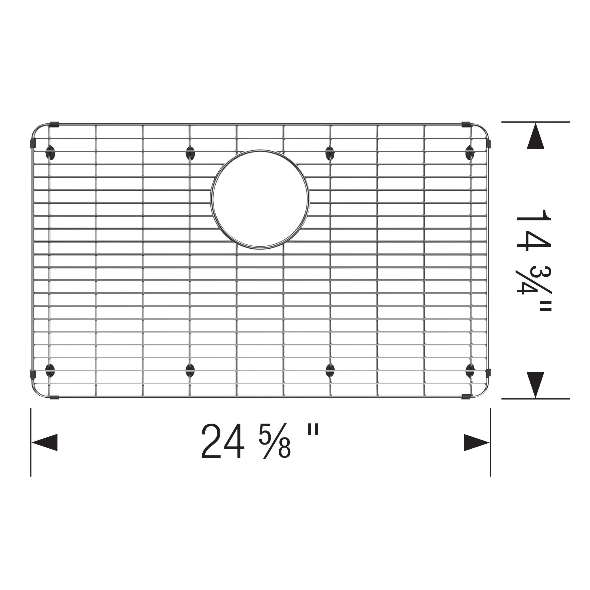 BLANCO 237141 Sink-Grids - View #3