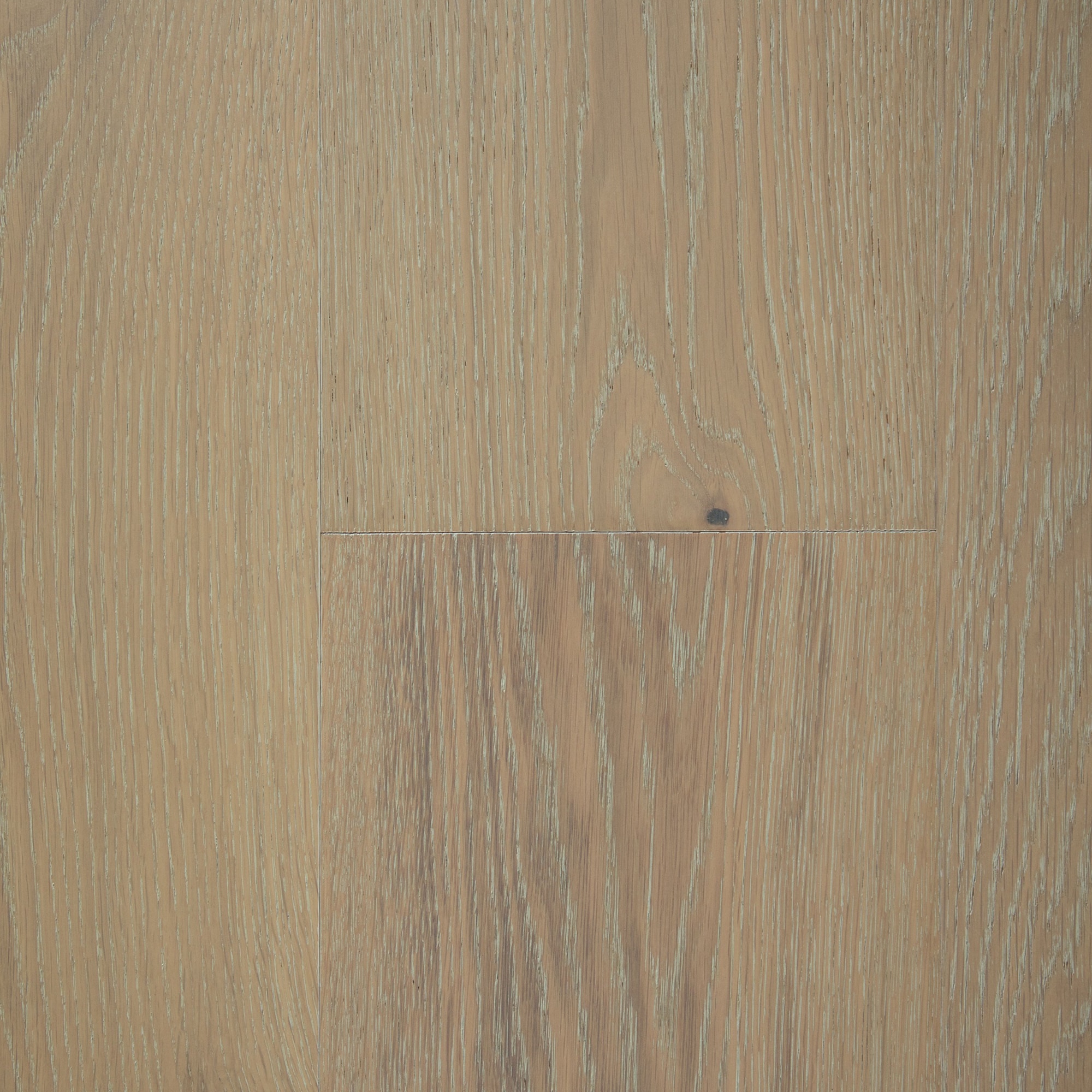 Natu (Sample) XL SPC Wood French Oak Pearl Brushed European White Oak Engineered Wirebrushed Waterproof Hardwood Flooring in Brown