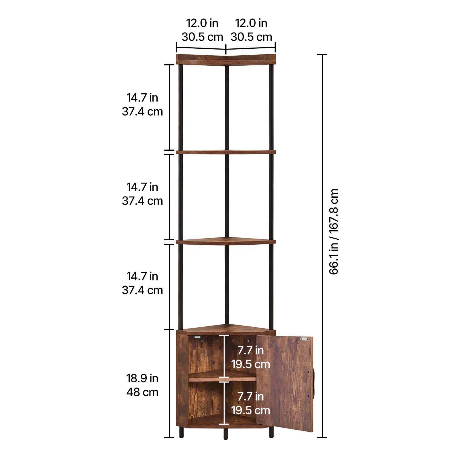 Tinyhomie LW-WEM-1391 bookcases - View #5