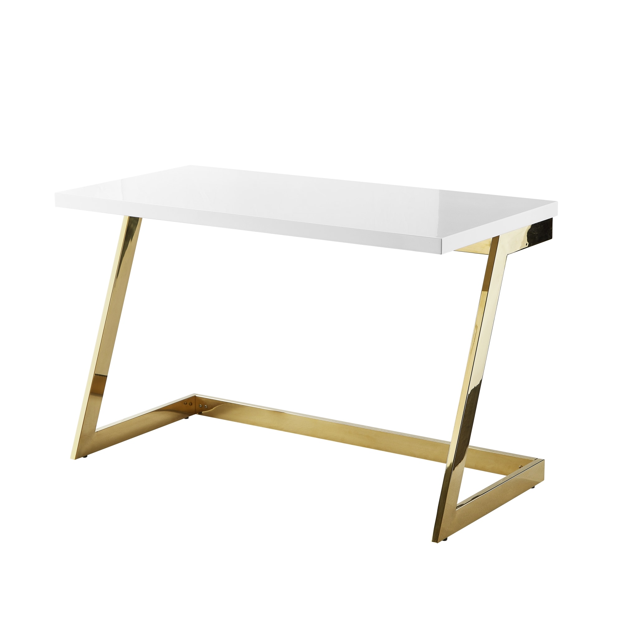 Inspired Home DK201-09WG-LS Oline 22.8-in White Modern/Contemporary Writing desk