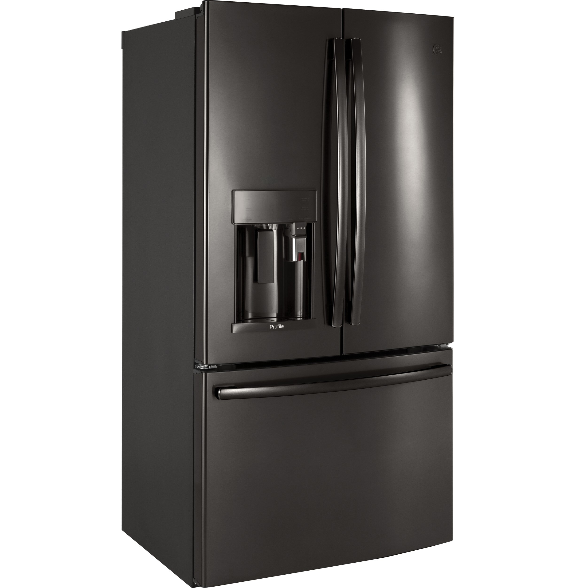 GE Profile Counter-depth 22.2-cu ft French Door Refrigerator with Ice ...