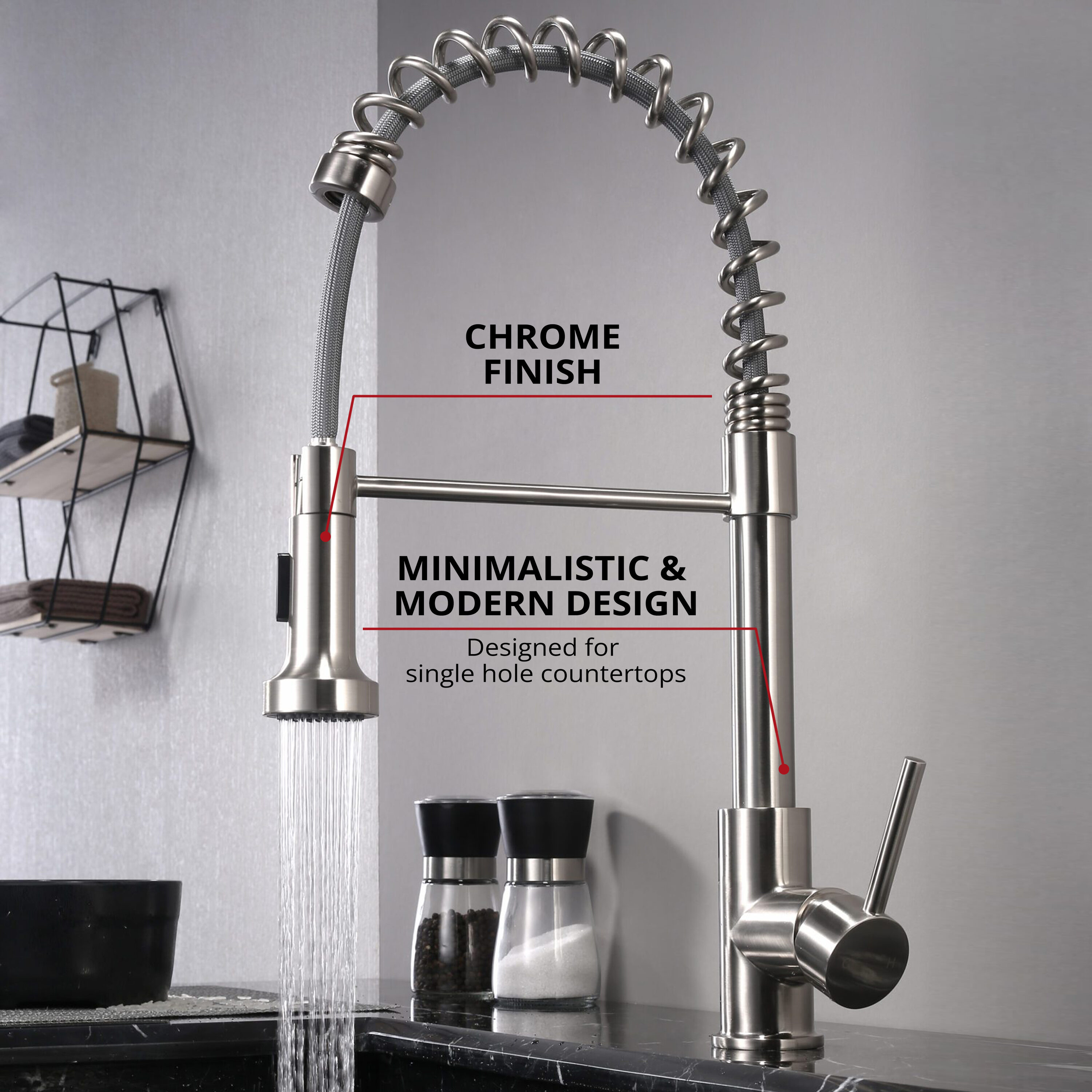Lexora LKFS6011CH Kitchen-Faucets - View #4