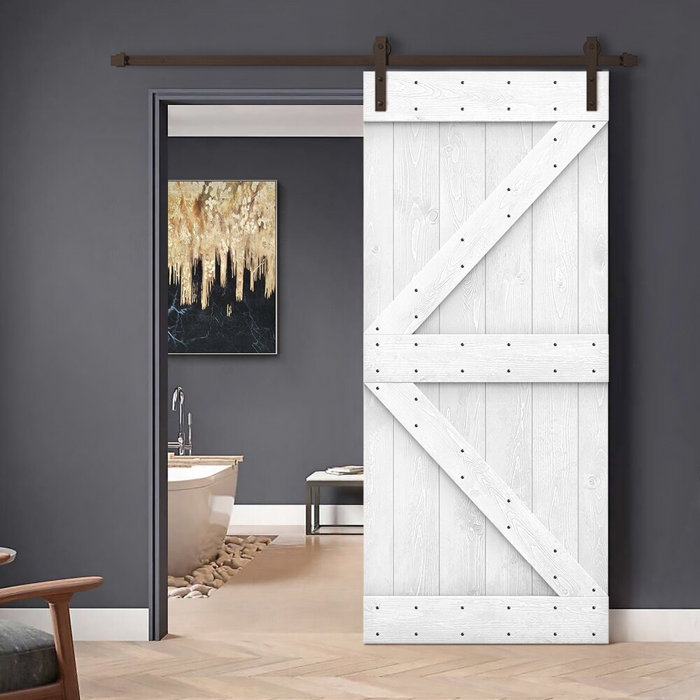 CALHOME S11-AB-96+K48WT Barn-Doors - View #2