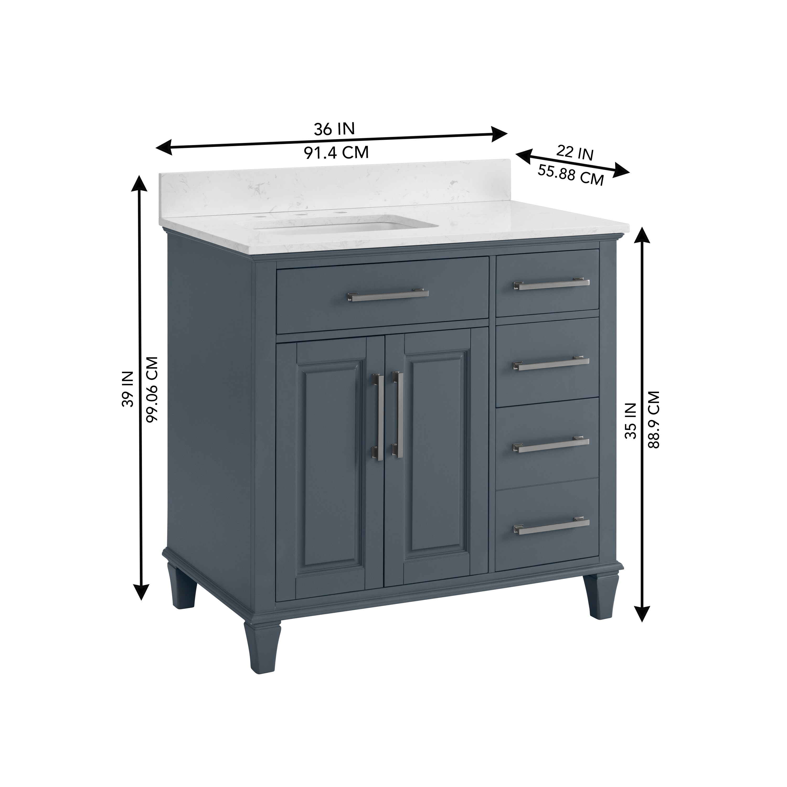 allen + roth 1789VA-36-310 Bath-Vanity-Combo - View #17