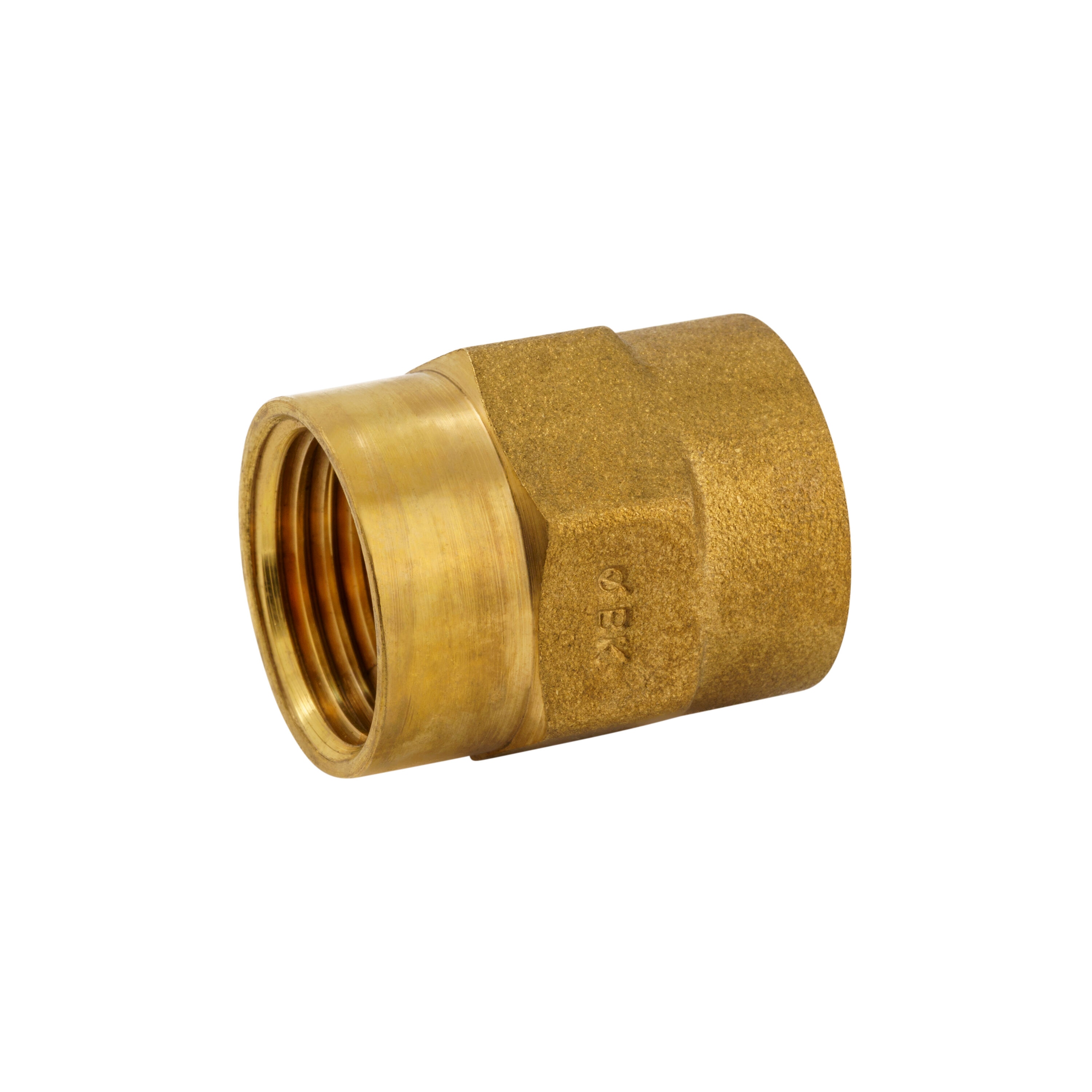 Proline Series 1/2-in x 1/2-in Threaded Coupling Fitting in the Brass  Fittings department at