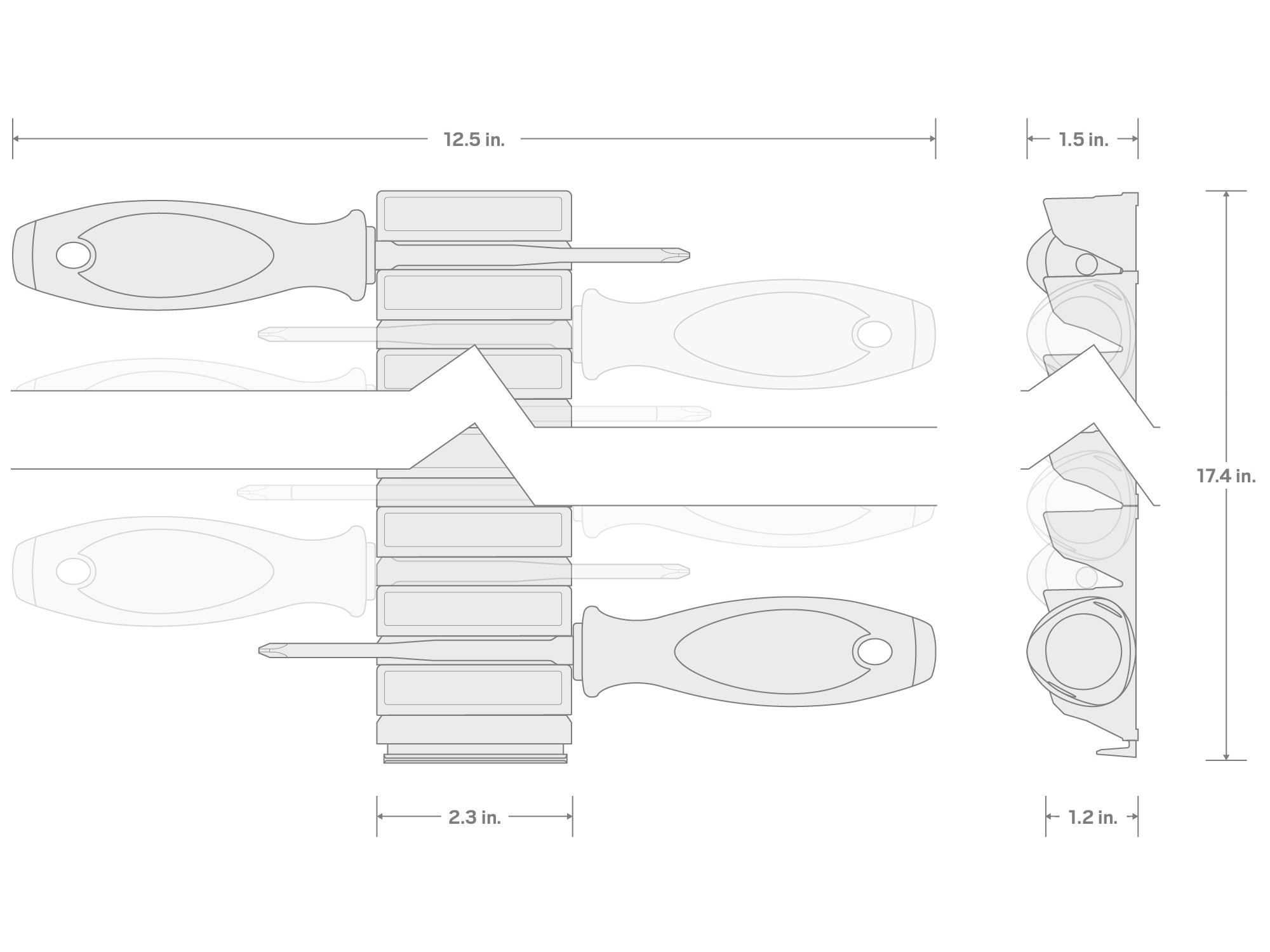 TEKTON DWZ90123 Screwdrivers-Individual - View #7