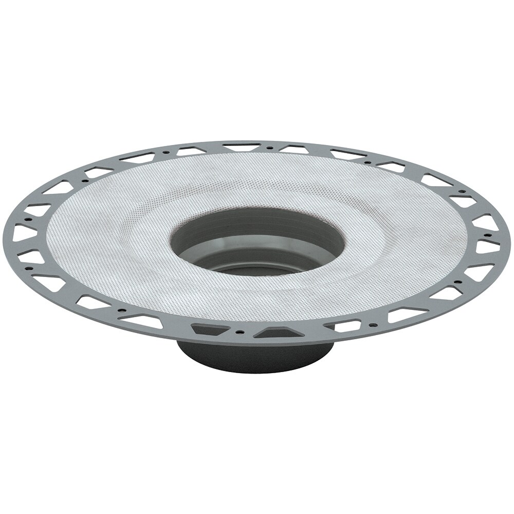 Schluter Systems KD3/PVC/FL Kerdi-Drain 3-in Grey Round Flange