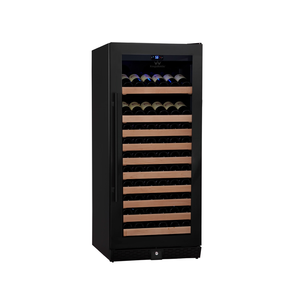 KingsBottle 98 Wine and 300 Beverage Dual Zone Fridge