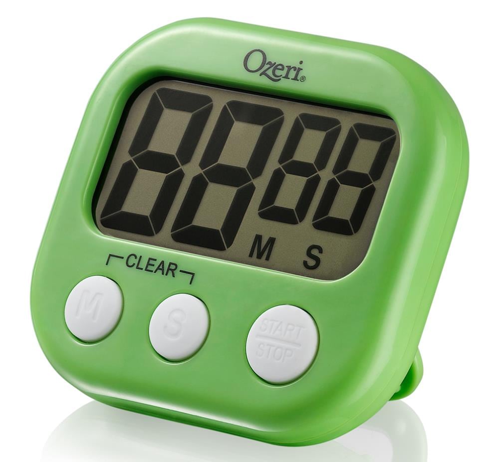 Ozeri Pro II Digital Kitchen Scale with Countdown Kitchen Timer Black