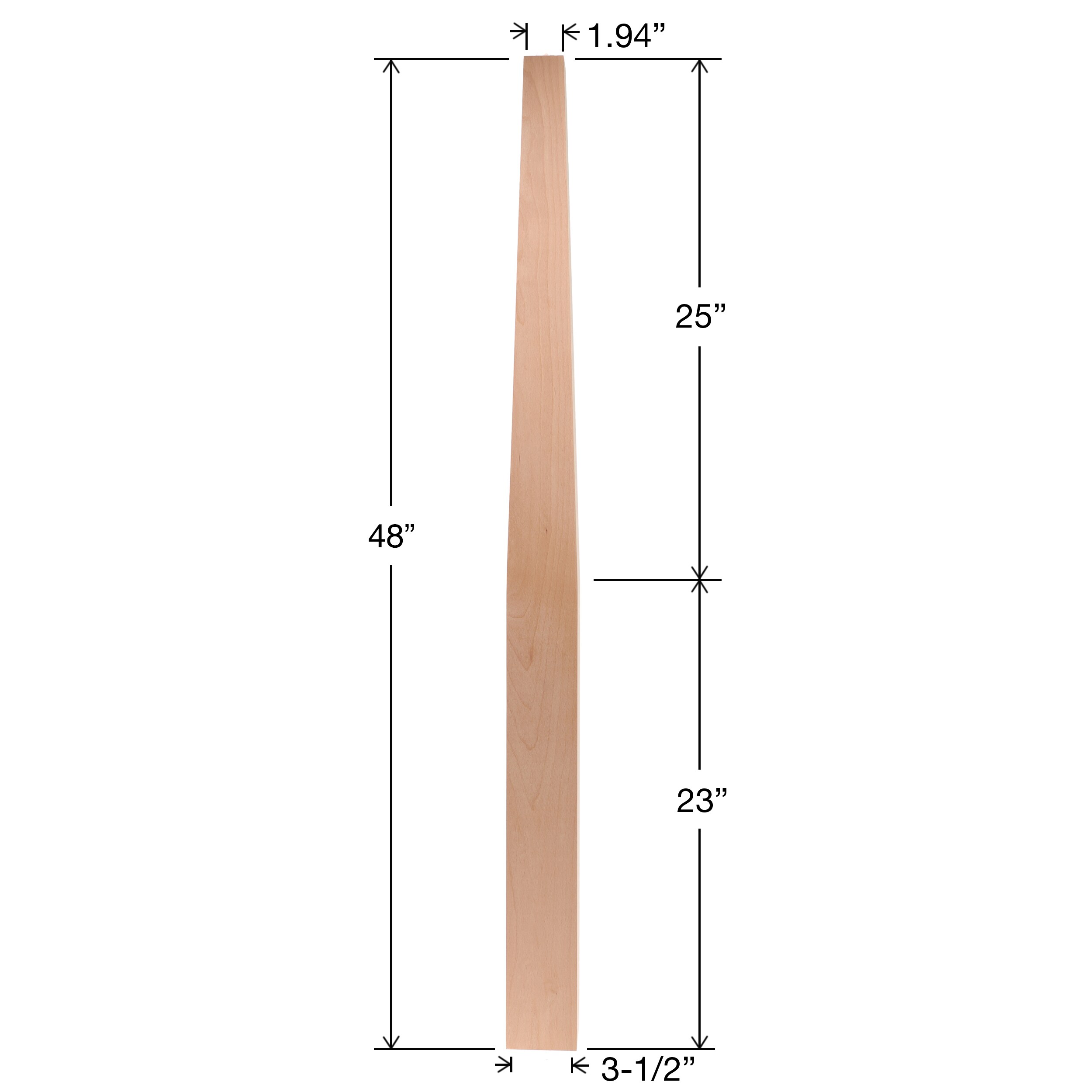 RELIABILT WG353PT48EBCH Interior-Stairpart-Newel-Posts - View #3