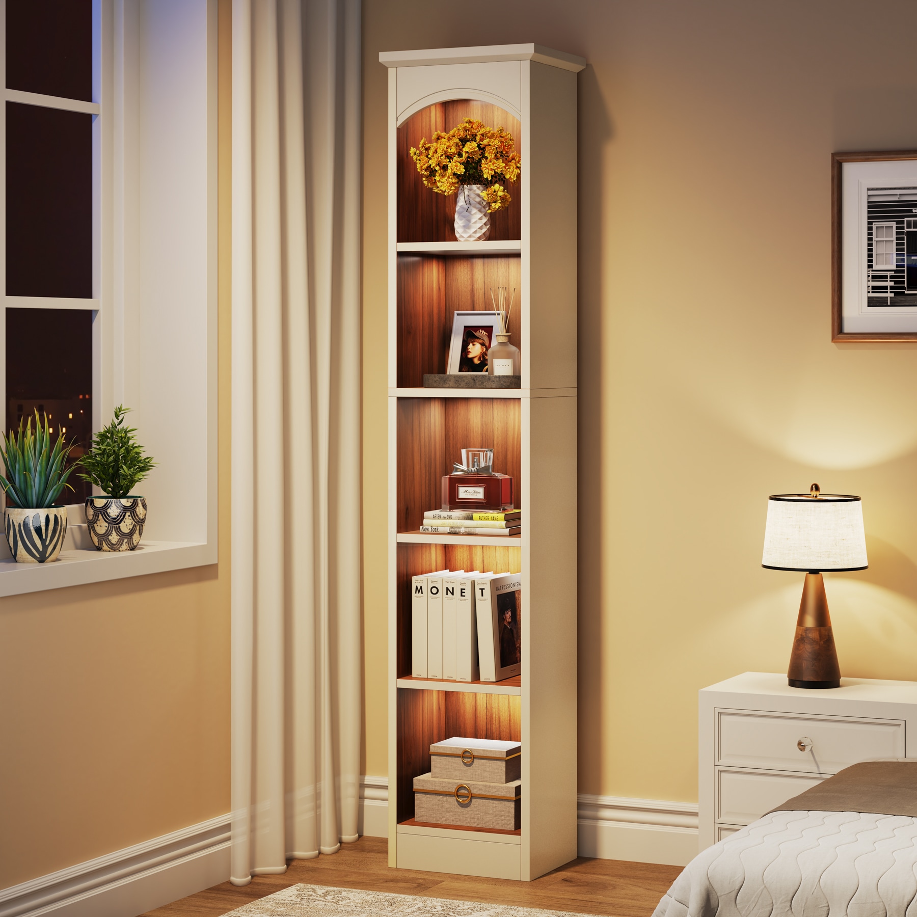 Tribesigns HOGA-U0159 bookcases - View #2
