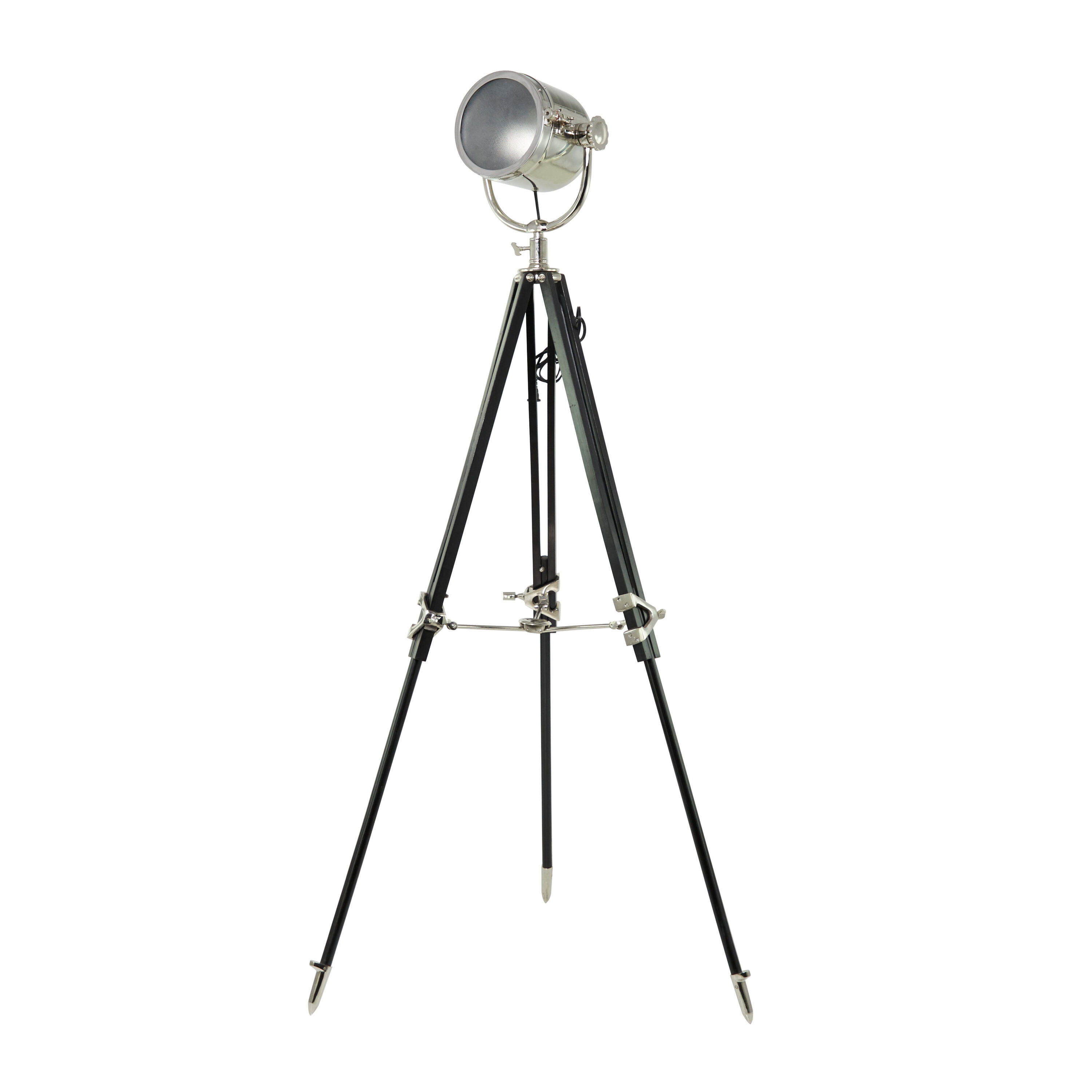 Grayson Lane 67 in Black Spotlight Floor Lamp 57101 at Lowes