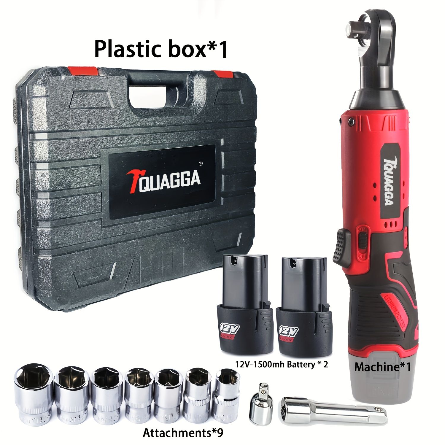 Flynama G-P448140 Cordless-Impact-Wrenches - View #3