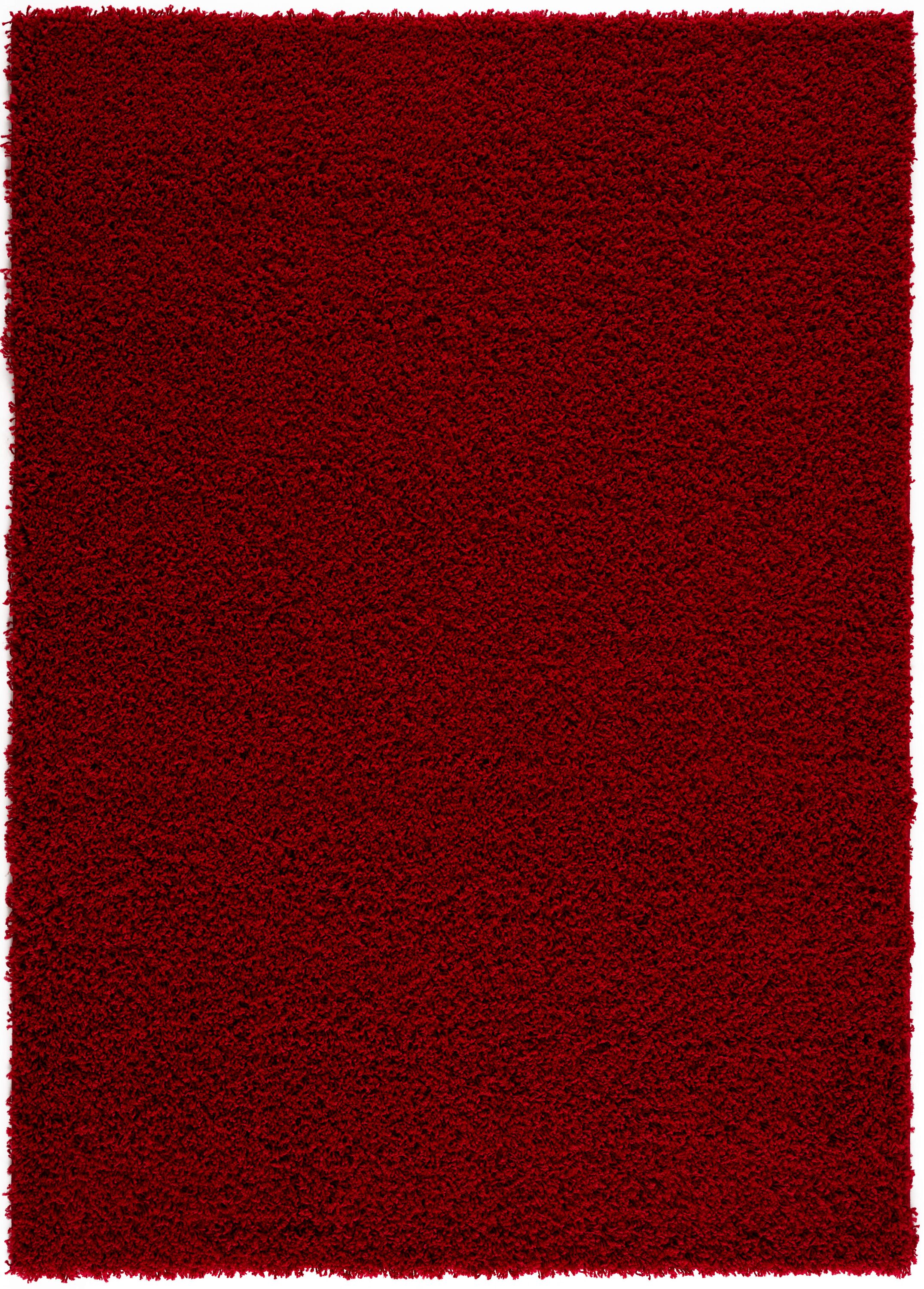 LBaiet BW287R57 Barrow 5 x 7 (ft) Loomed Polypropylene Red Rectangular Indoor Solid Area rug