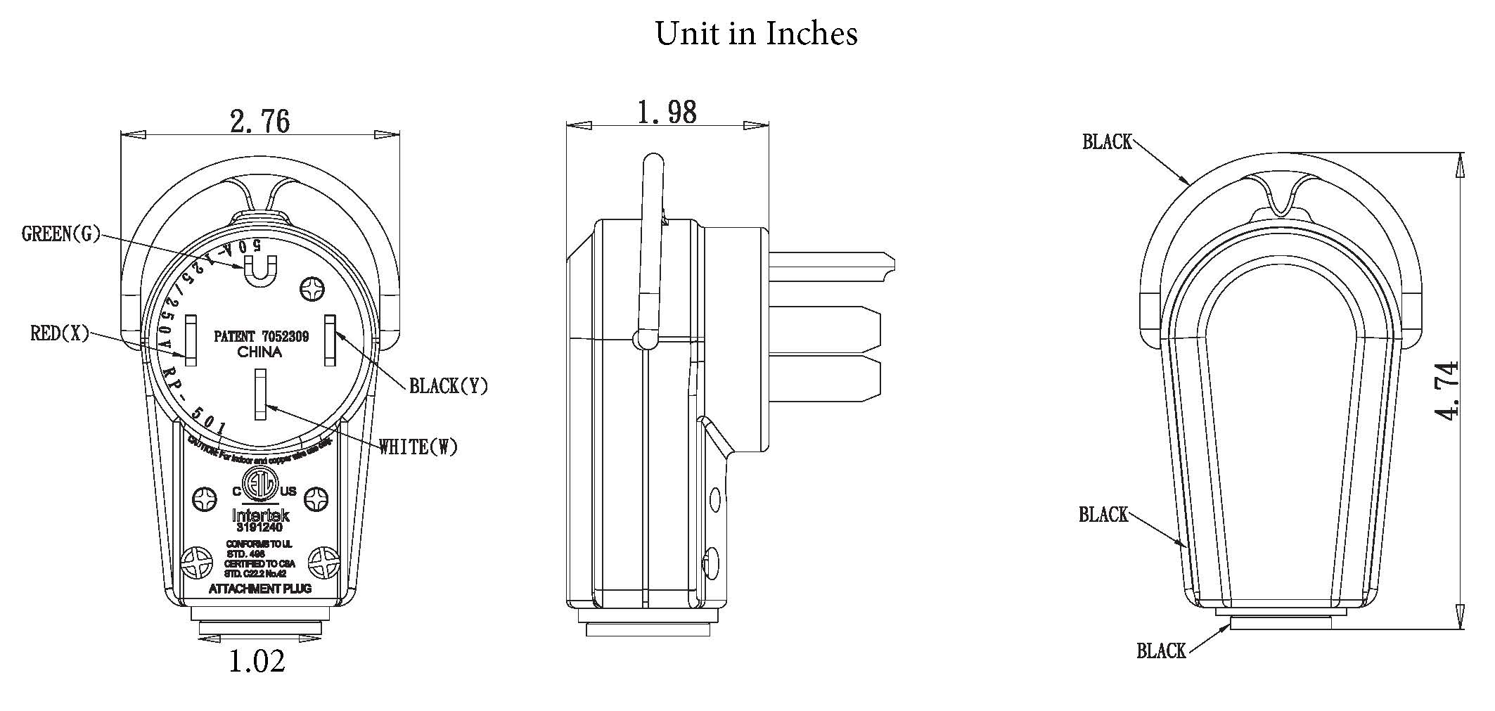 AC WORKS AS1450P Electrical-Plugs-Connectors - View #9