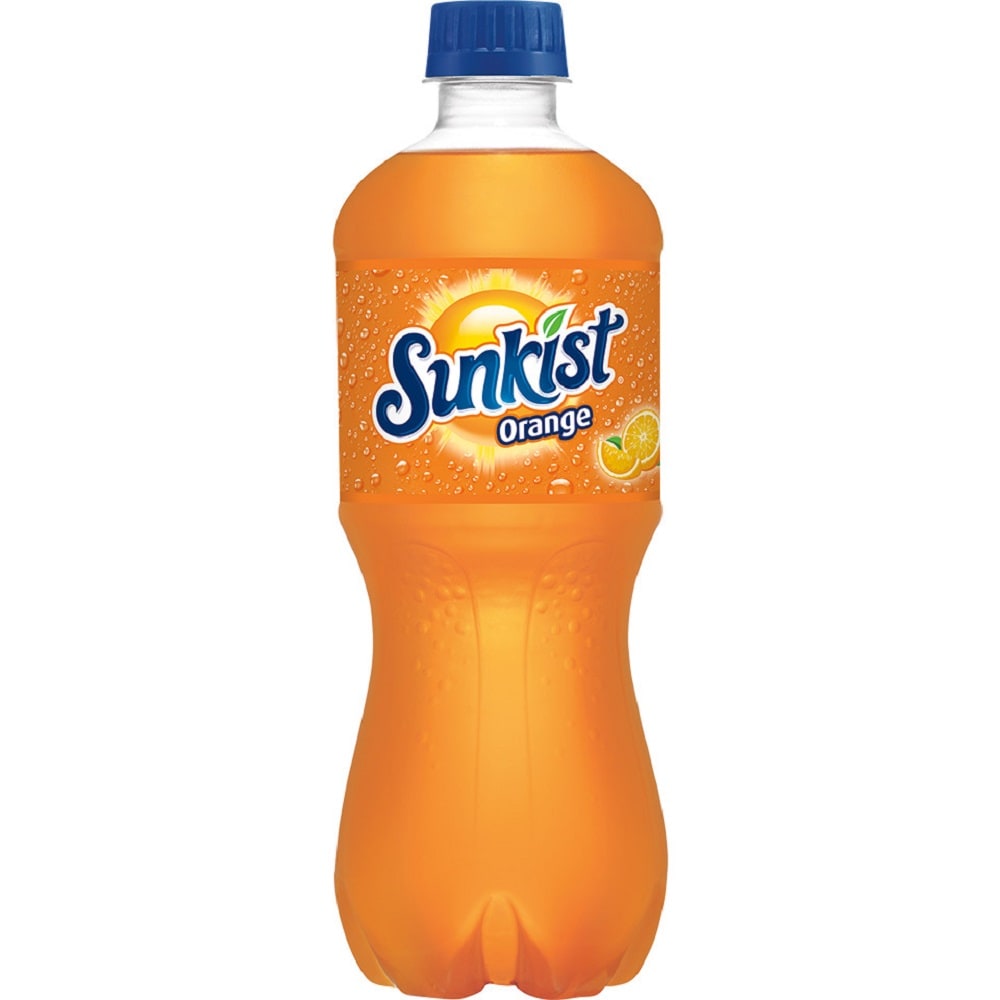 Sunkist 20-oz Orange Soft Drink - Refreshing Flavor in a Convenient ...