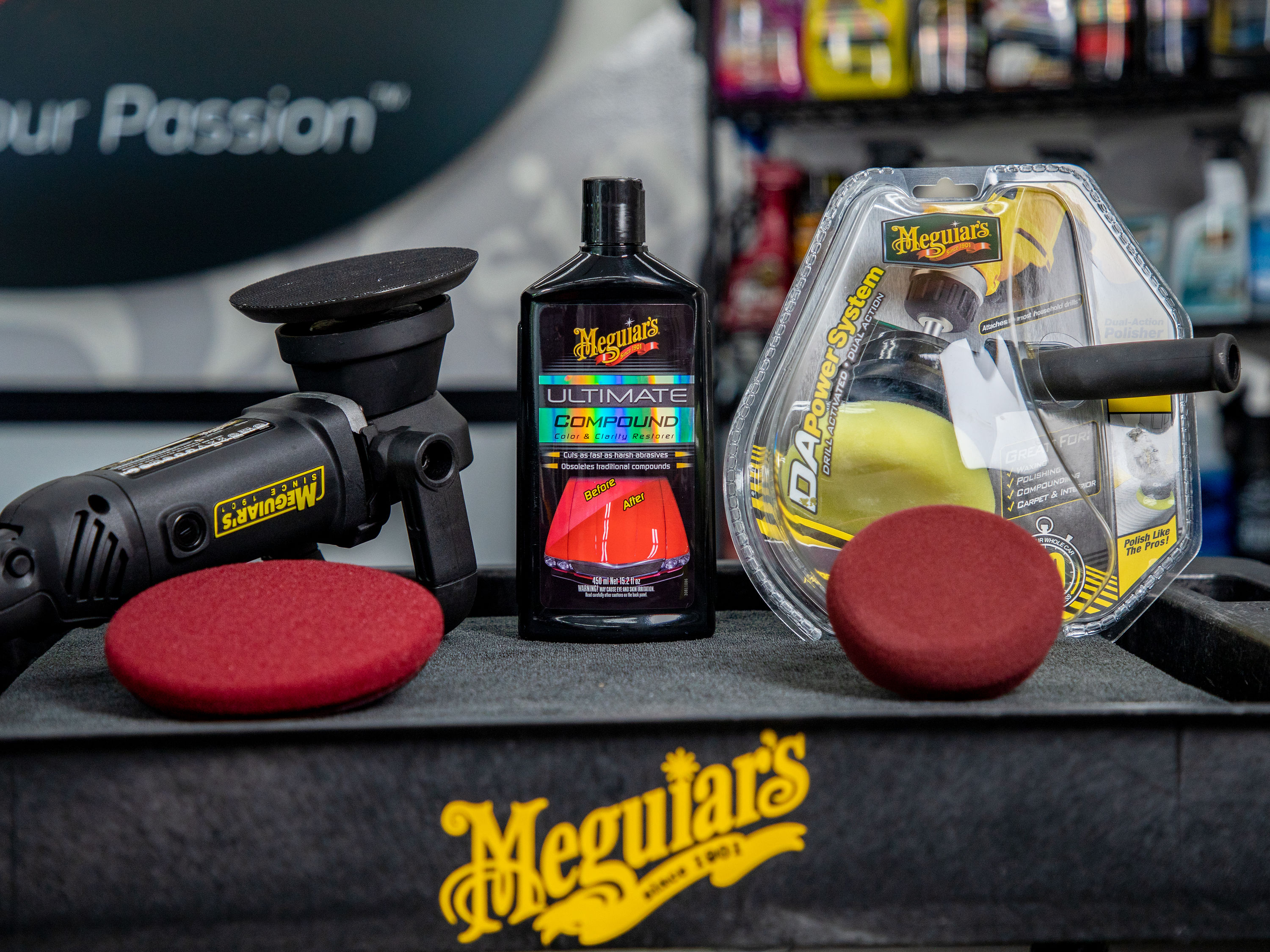 Buffing By Hand With Meguiar's ULTIMATE Compound. Looks Like Glass! 