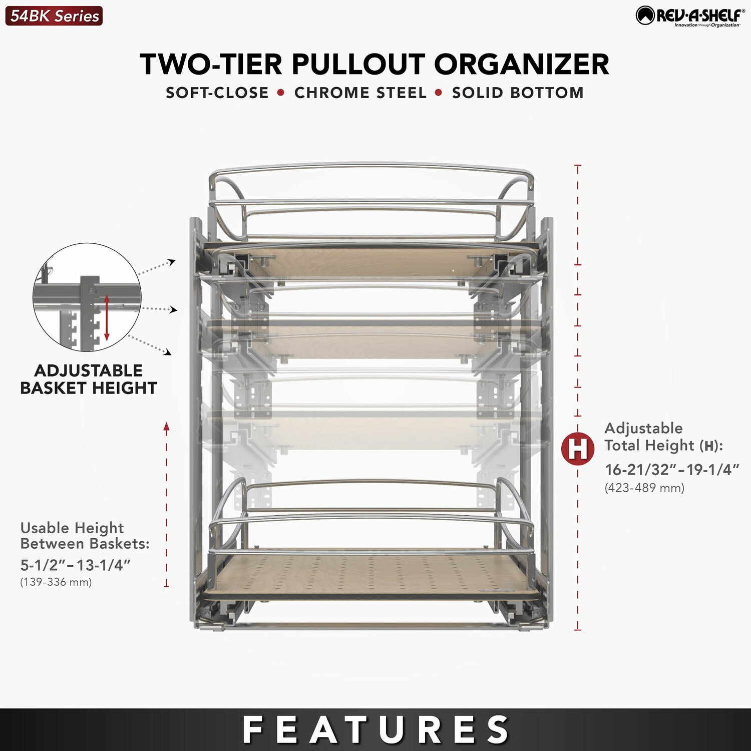 Rev-A-Shelf 397698 Pull-Out-Cabinet-Baskets - View #4