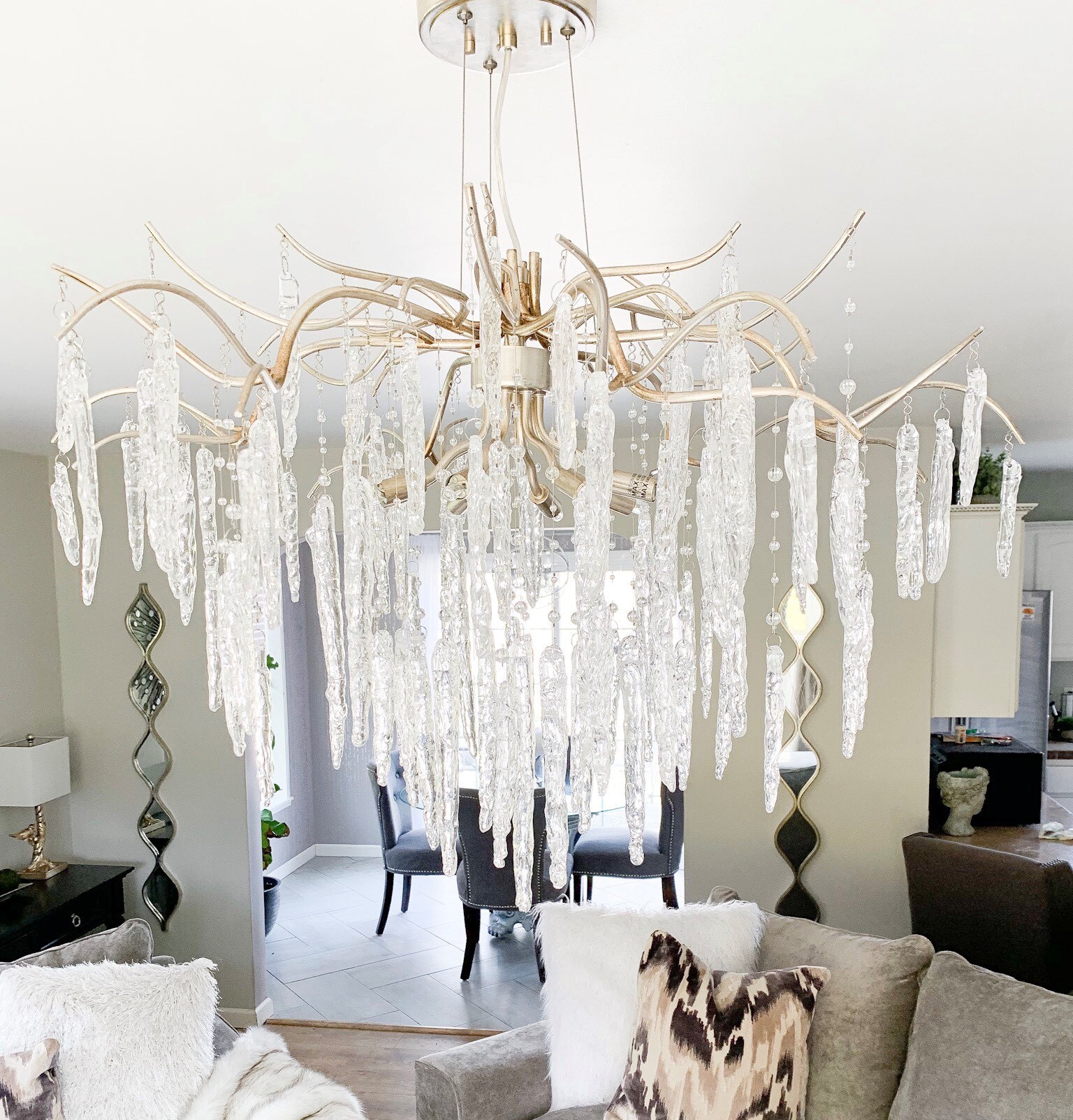 arteriors willow pendant