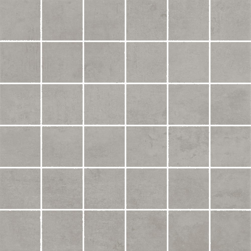 FLOORS 2000 ELE22MOGRAY Element Gray 12-in x 12-in Sealed Porcelain Uniform Squares Cement Look Floor Tile