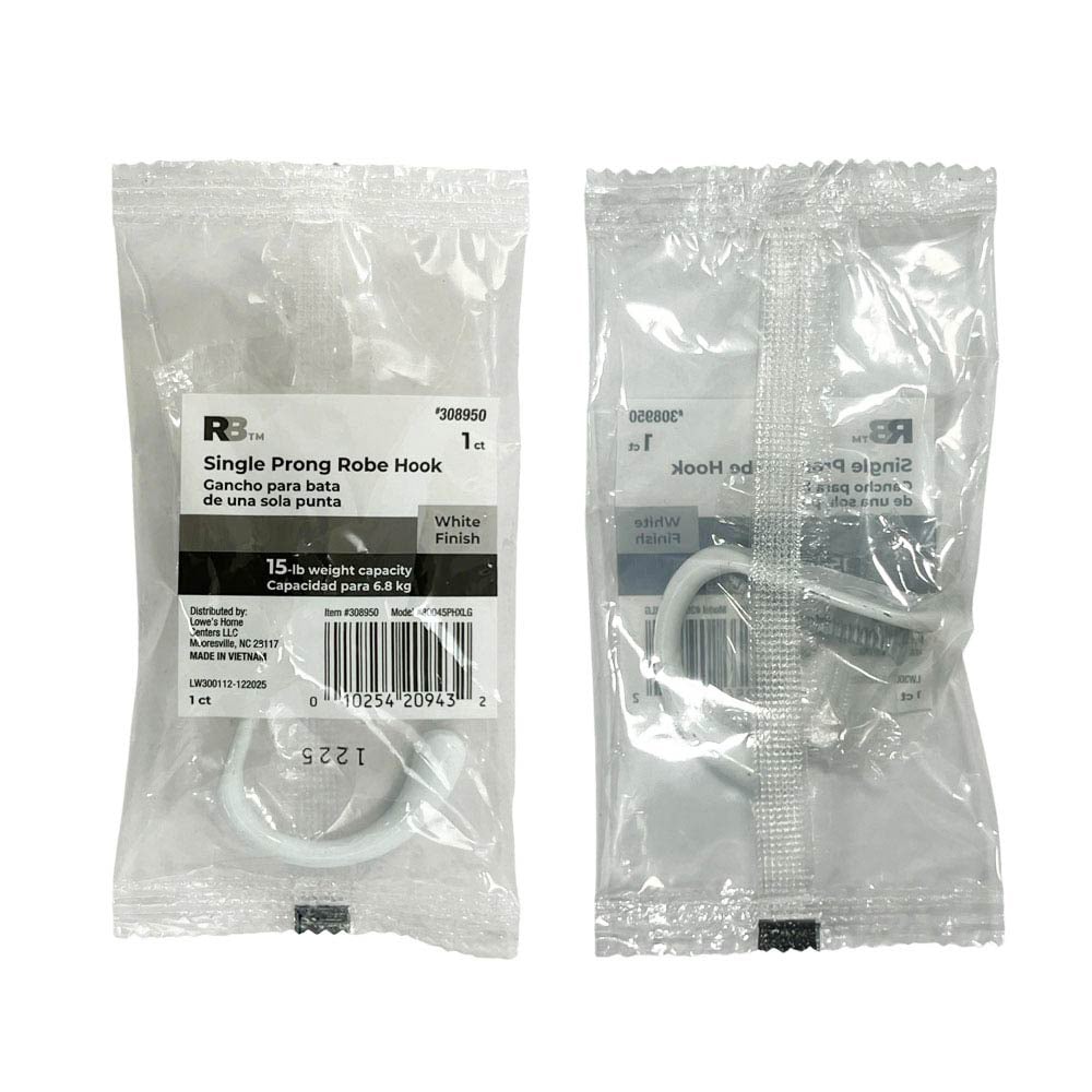 RELIABILT 30045PHXLG Robe-Hooks - View #4