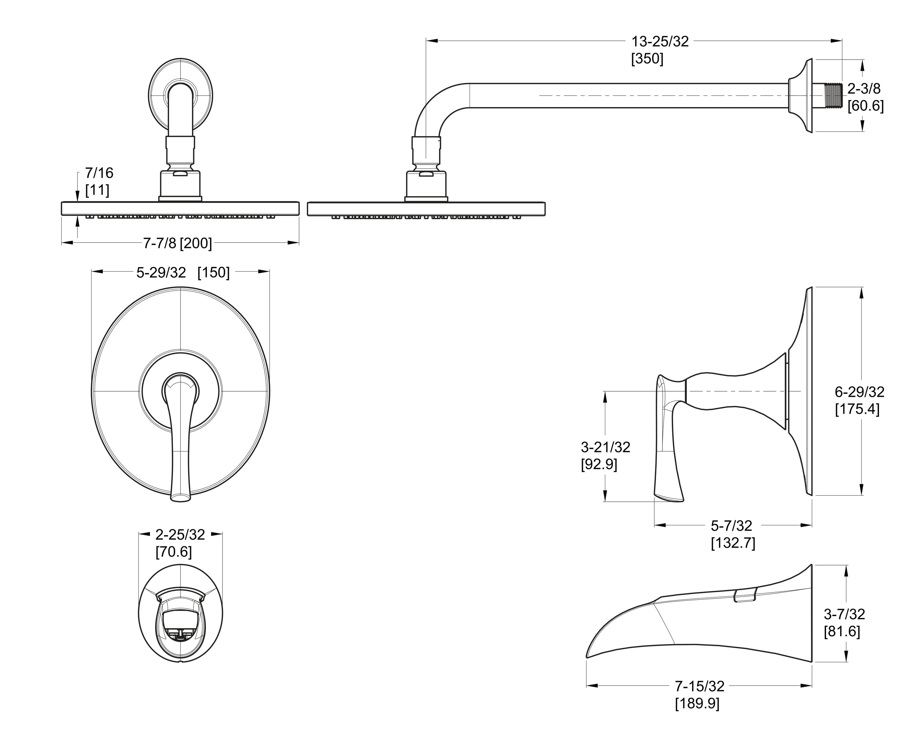 Pfister Rhen Brushed Nickel 1-handle Single Function Round Bathtub and ...