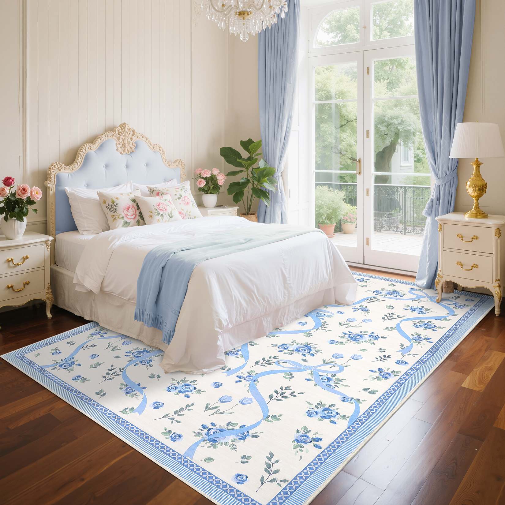 Qeetex FL-PHK-34T5EKBU rugs - View #3
