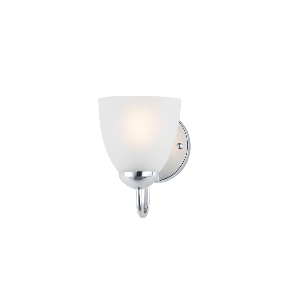 Maxim Lighting A-MX-11381FTPC Axis Polished Chrome 1 - Light Sconce - Hardwired Electric Incandescent Fixture
