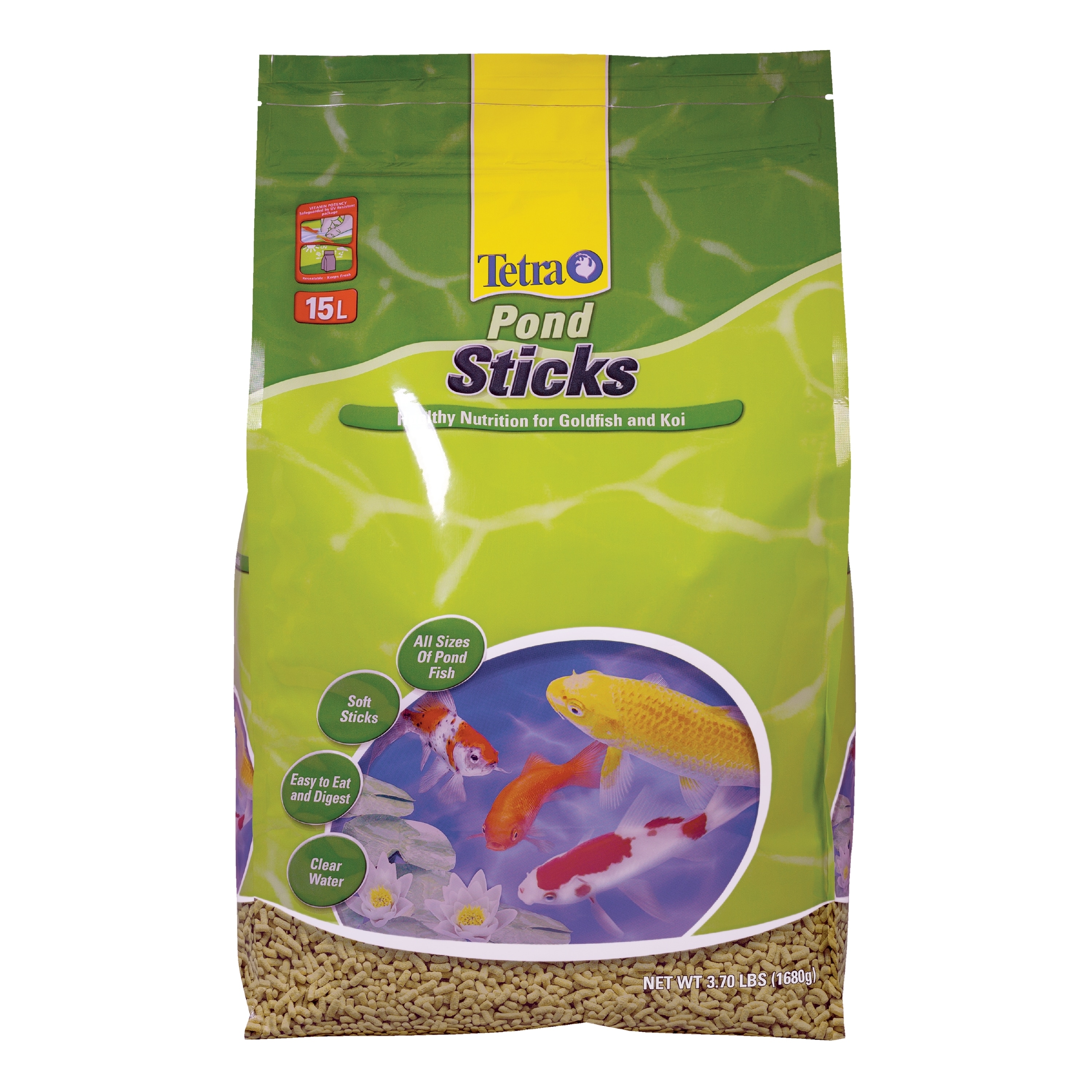Tetra Brown Pond Fish Food Sticks in the Pond Accessories