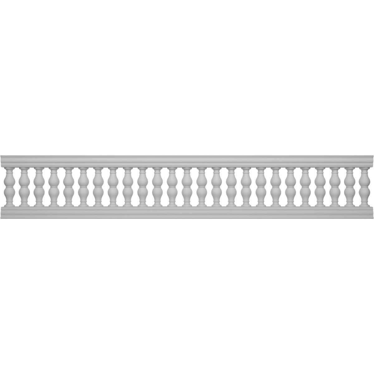 Ekena Millwork BALK32X168AVN FiberThane 14-Feet x 32-Inches Avalon Fiberglass Deck Rail Kit
