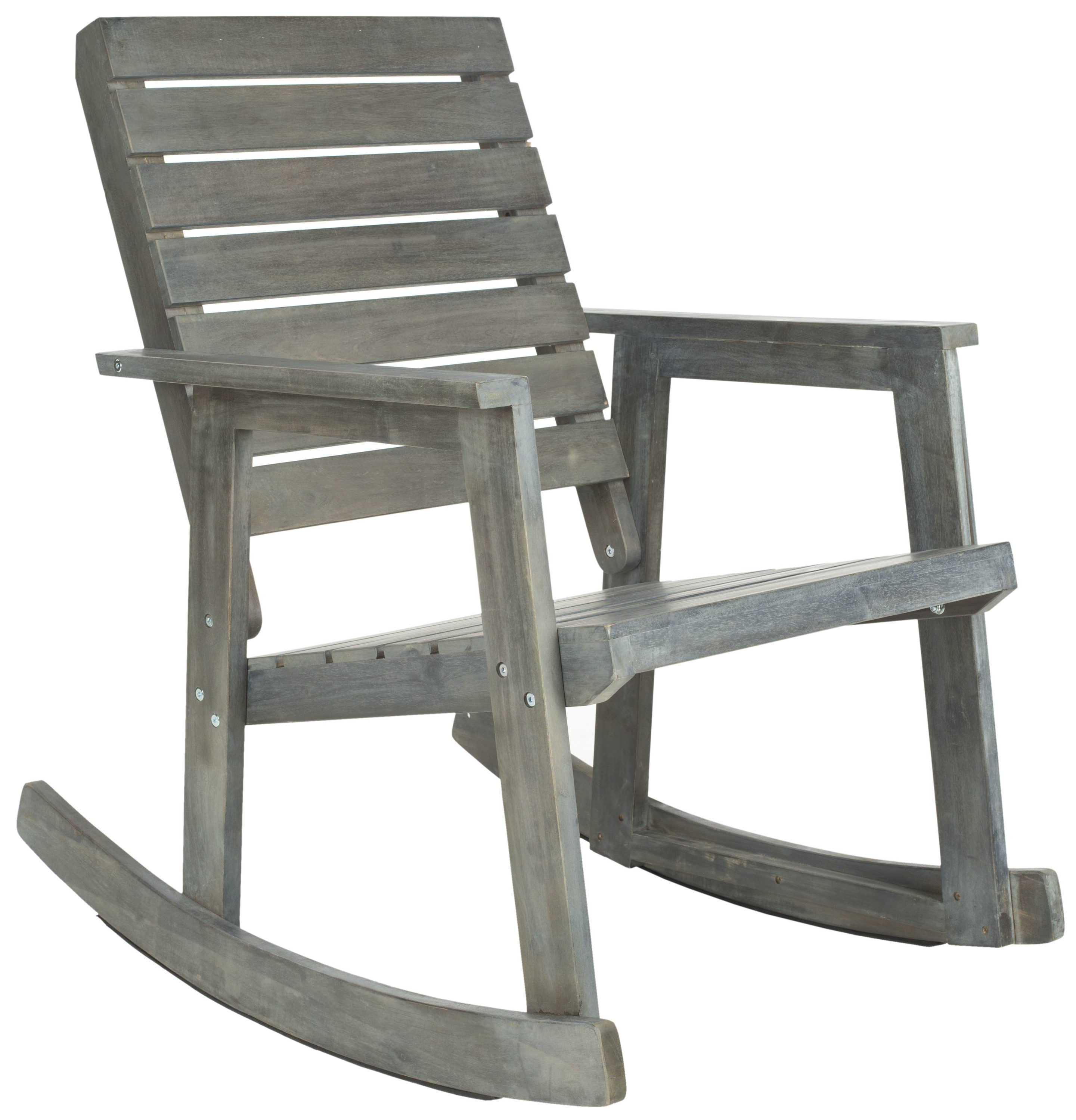 Wooden Rocking Chair Colonial and Traditional Super Comfortable Cushion  (Honey Finish)