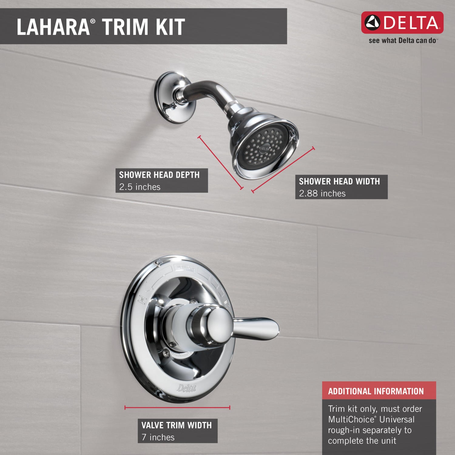 Delta T14238 Tub-Shower-Faucets - View #3