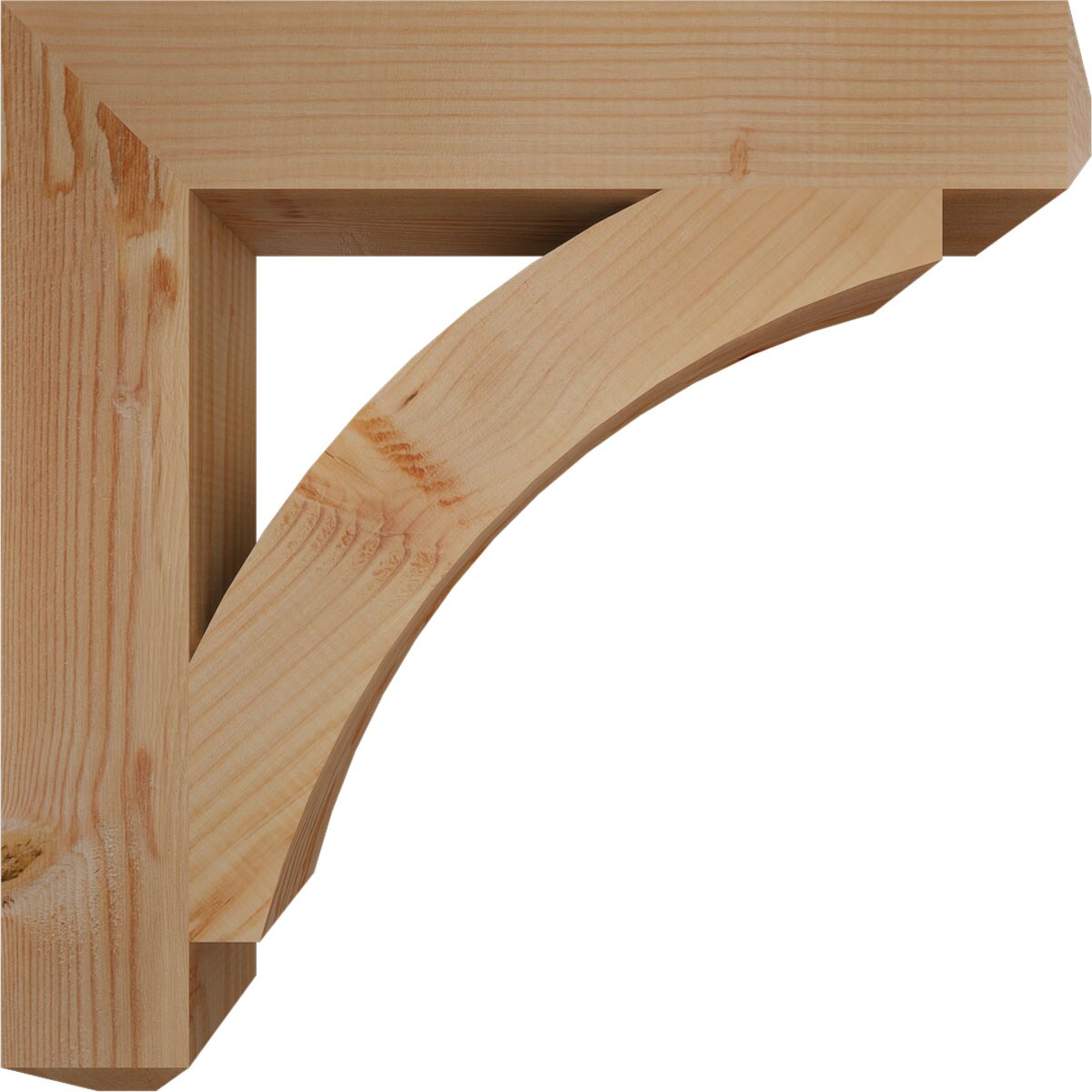 Ekena Millwork BKT04X24X24THR04SDF Exterior-Brackets-Braces - View #3