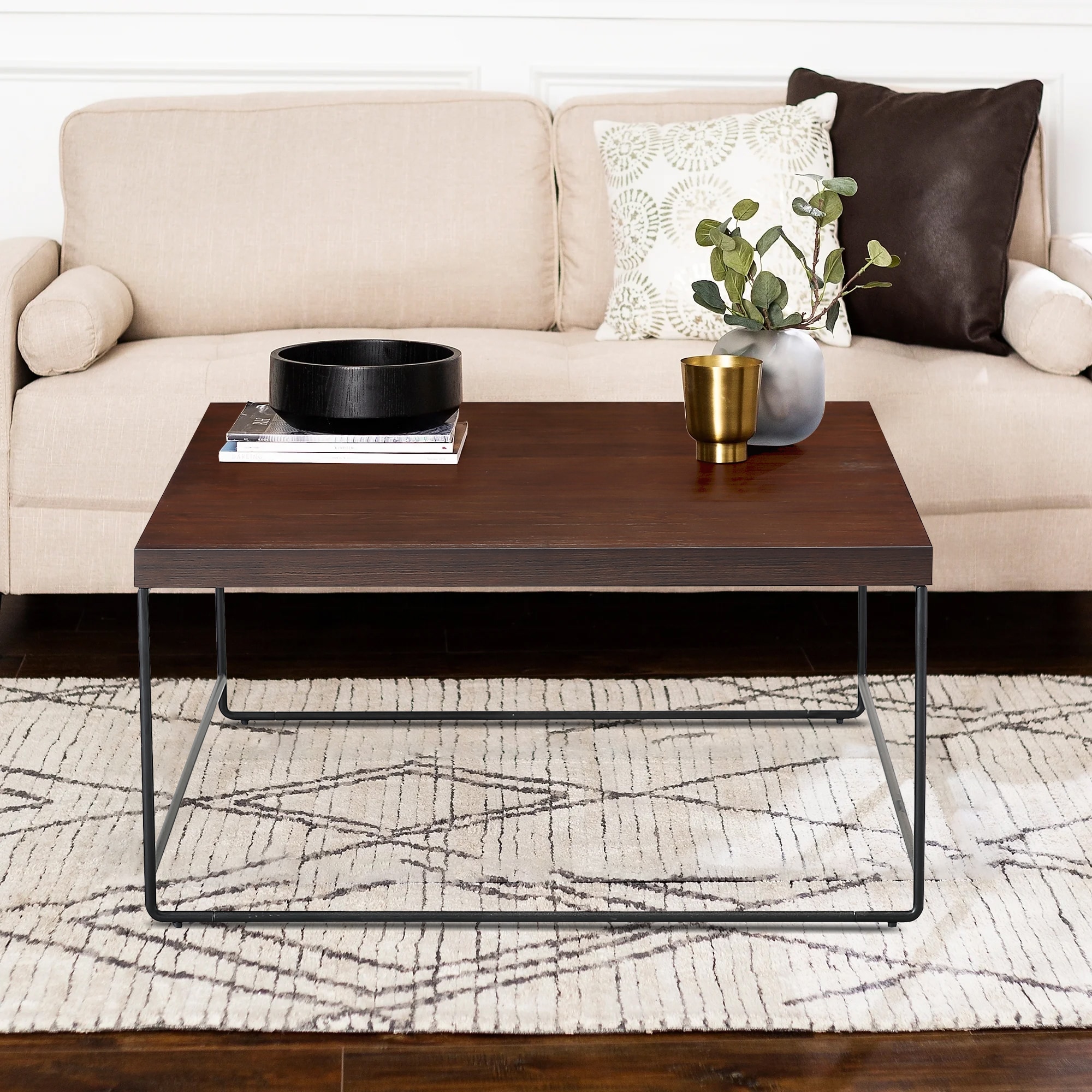 CASAINC WF-CT-832C Wood Modern Coffee Table