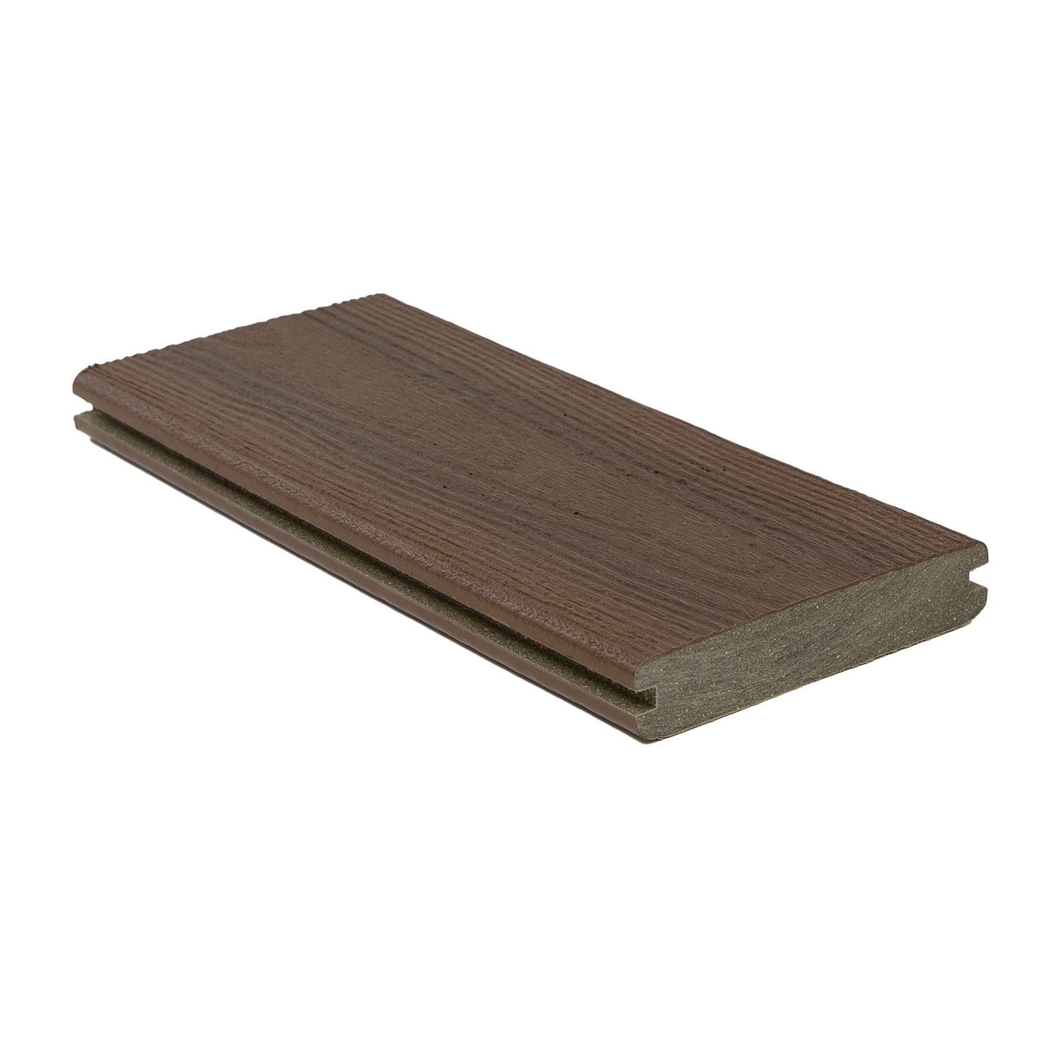 DuxxBak Composite Decking 1-in X 6-in X 20-ft Sedona Red Grooved ...